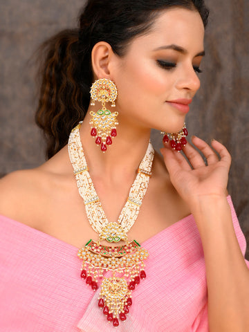 Polished Polki Harmony Necklace