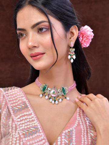 Luxe Blushing Bloom Collar