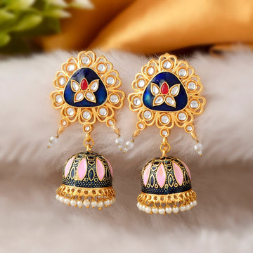 Dastoor Meenakari Earring