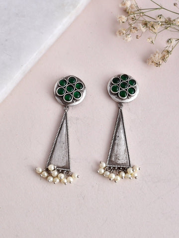 Ruby Radiance Earring