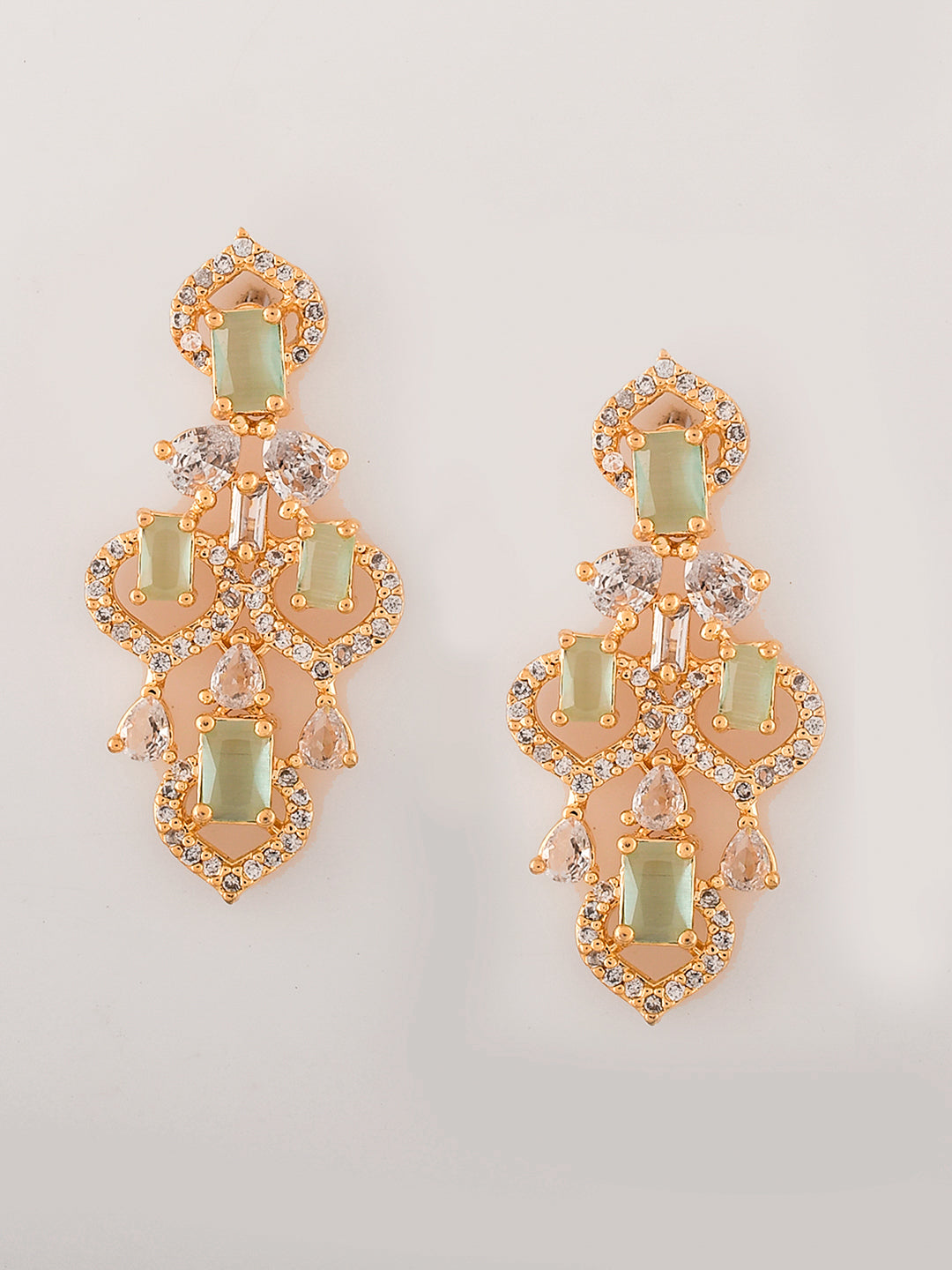 Designer AD Diamond Necklace Set