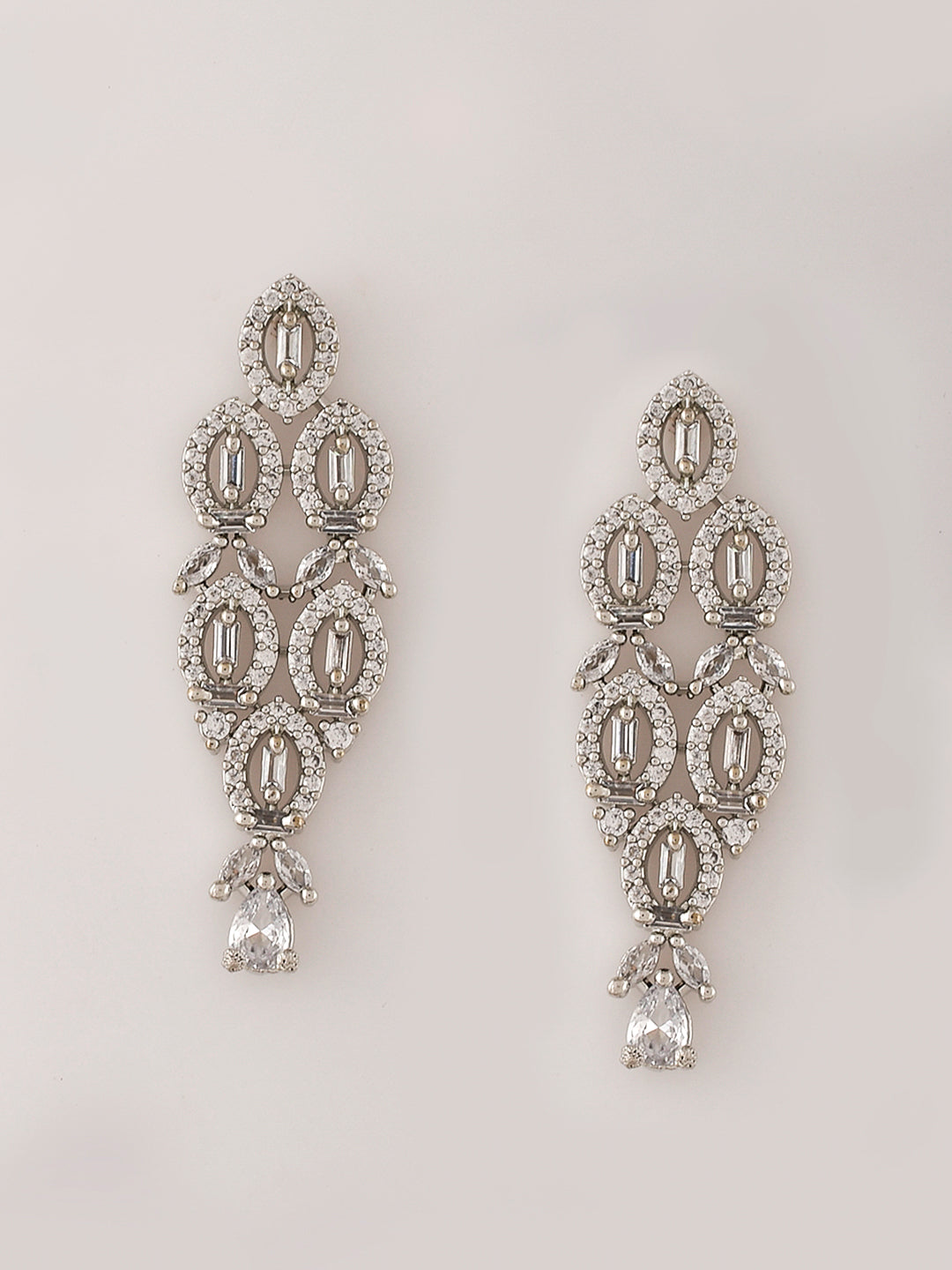 Designer AD Diamond Necklace Set