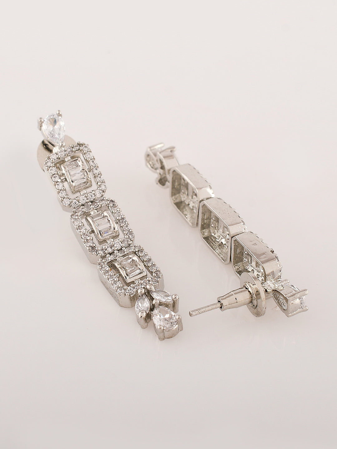 Designer AD Diamond Necklace Set