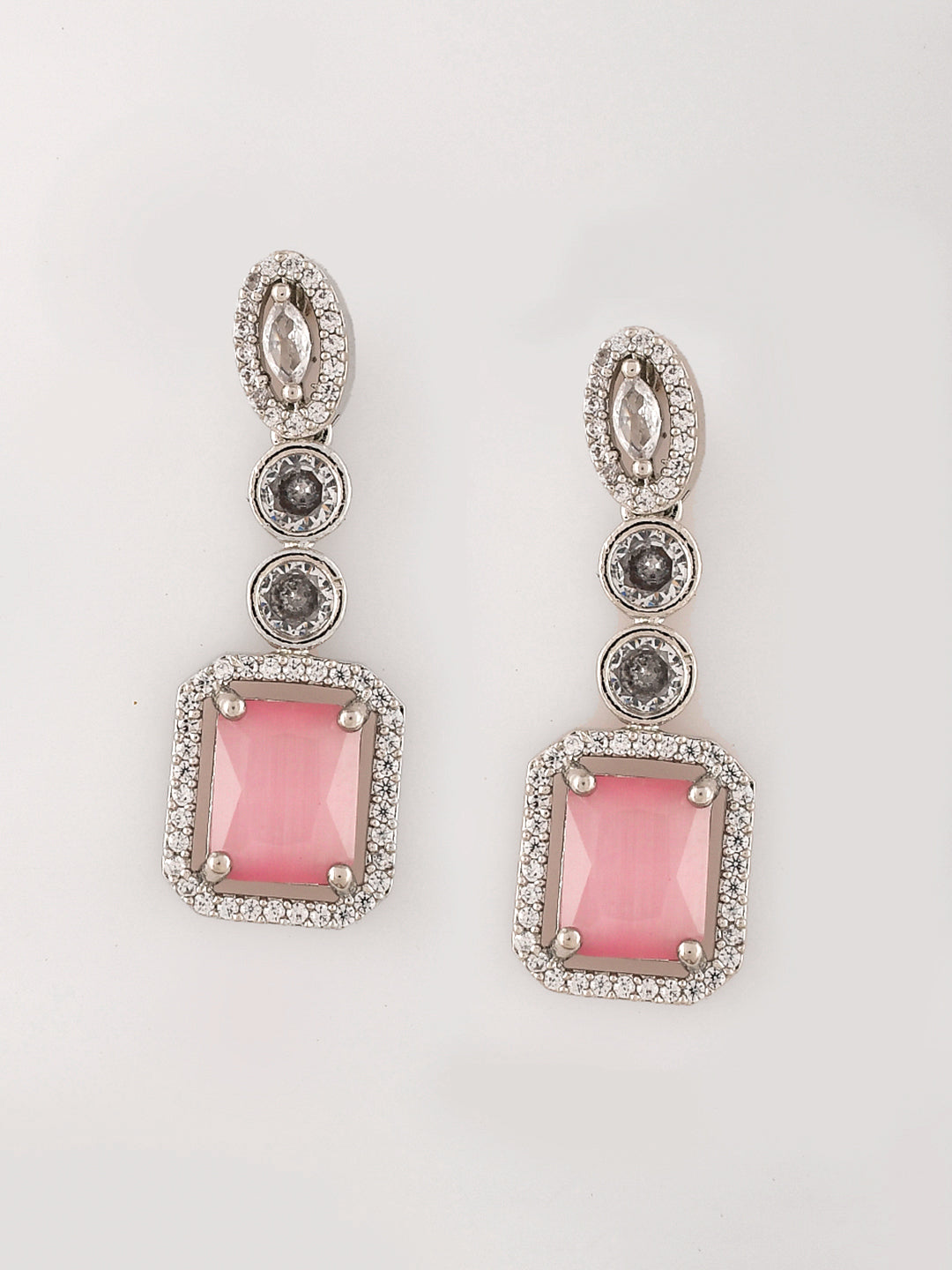Designer AD Diamond Necklace Set