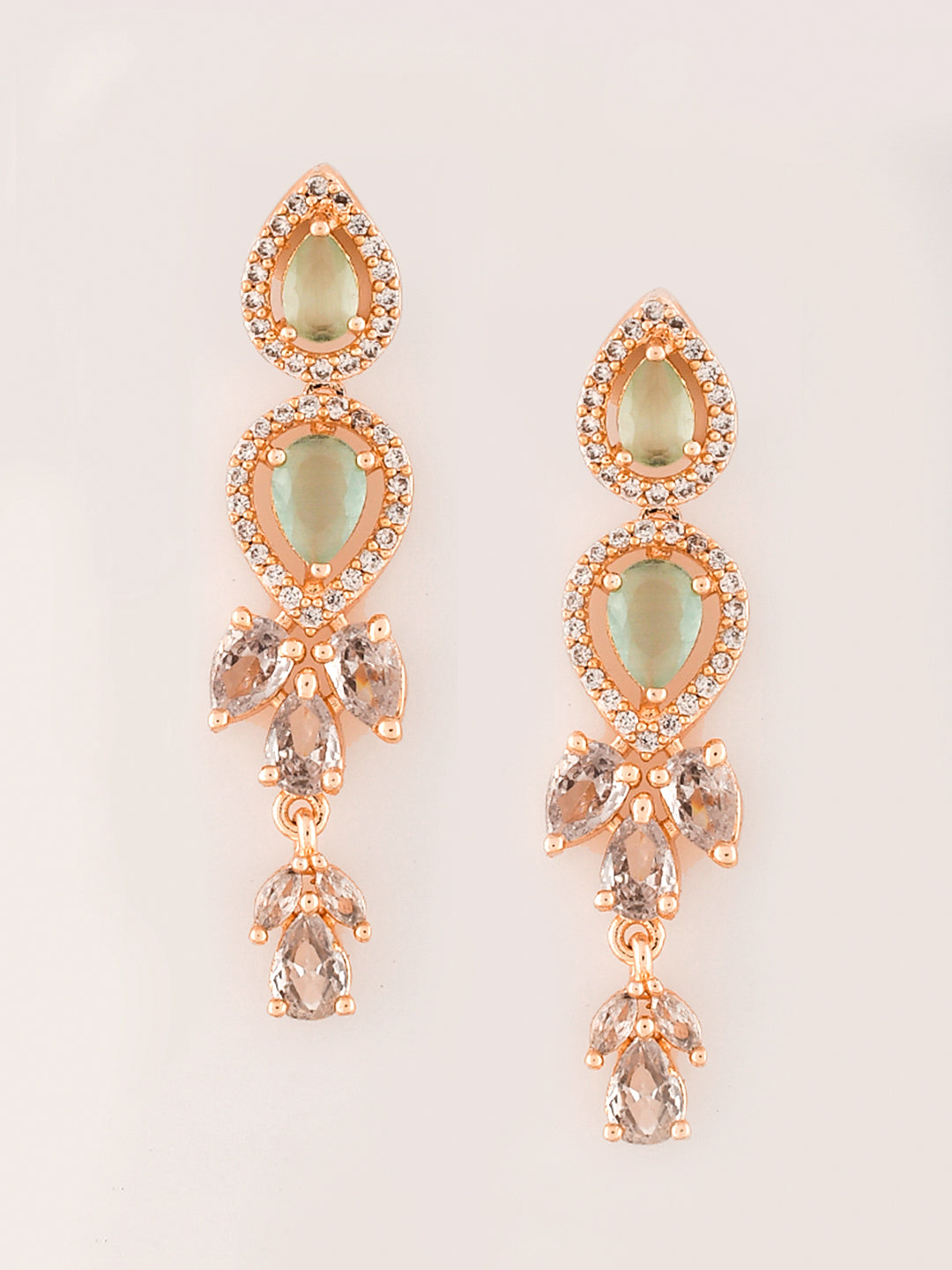 Designer AD Diamond Necklace Set