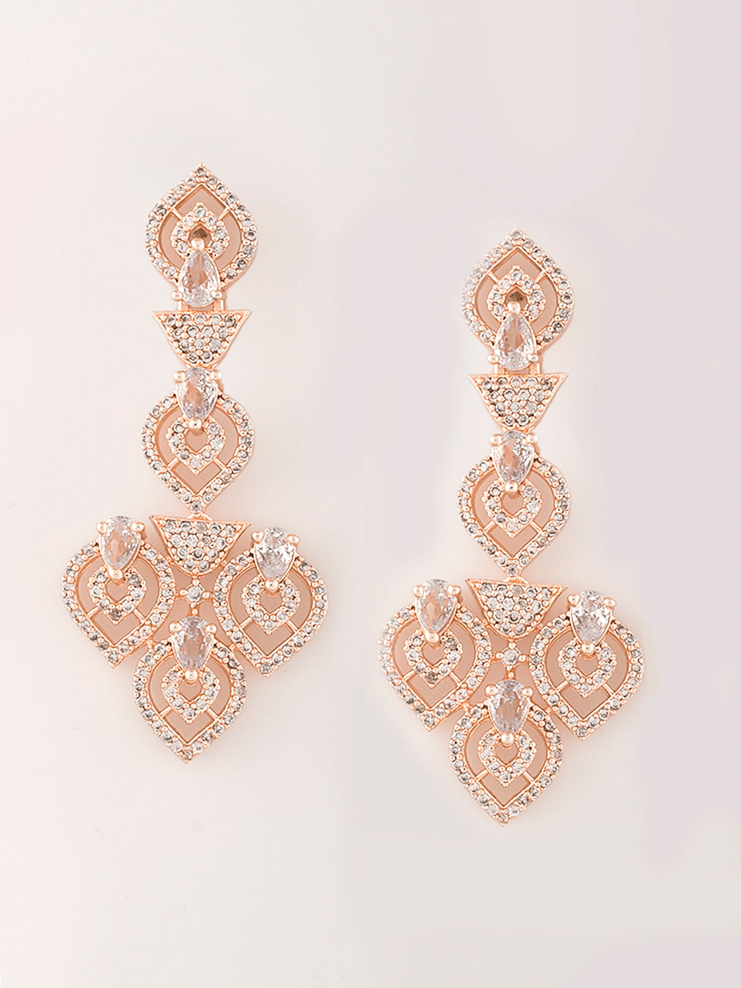 Designer AD Diamond Necklace Set