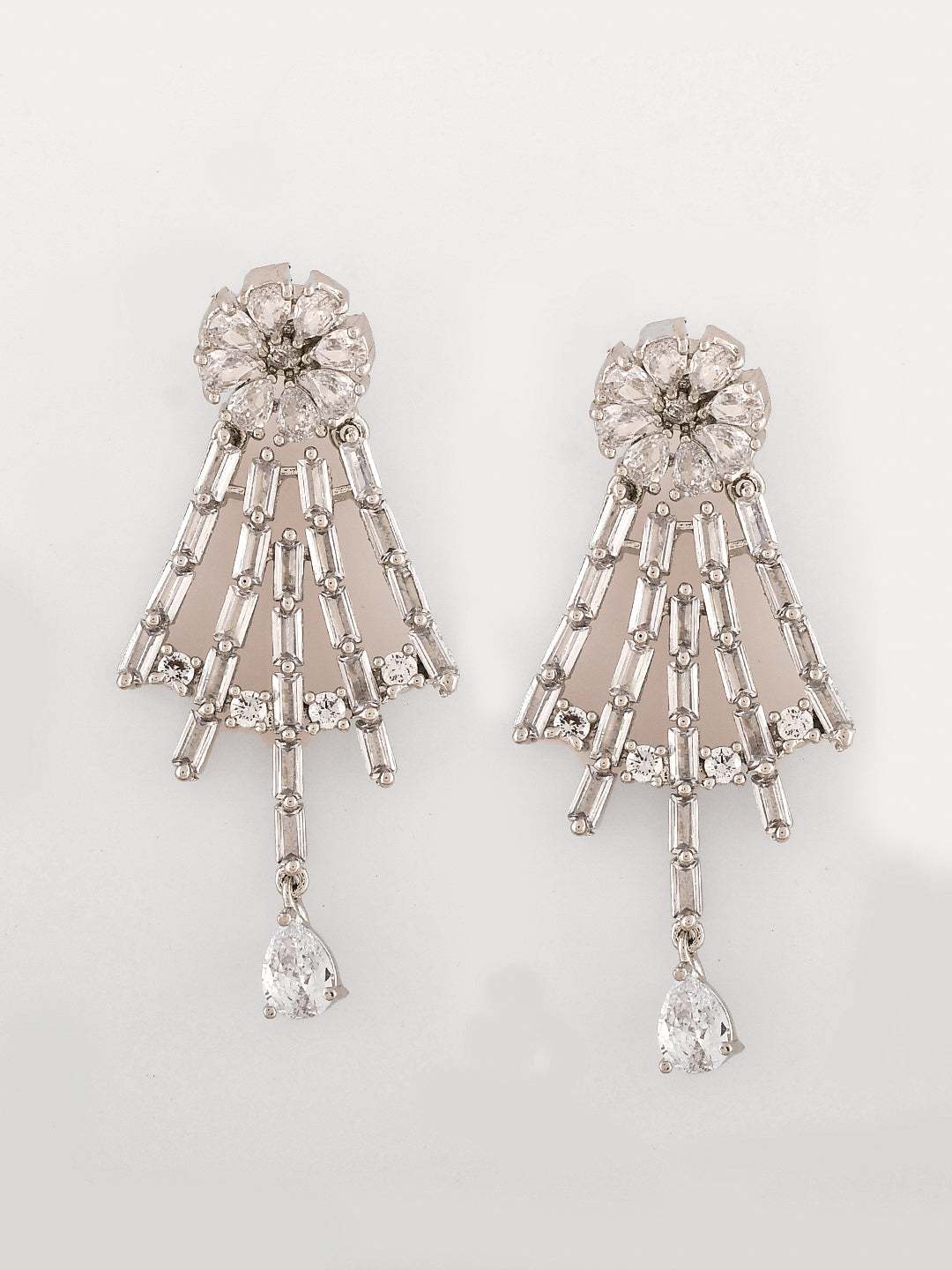 Designer AD Diamond Necklace Set