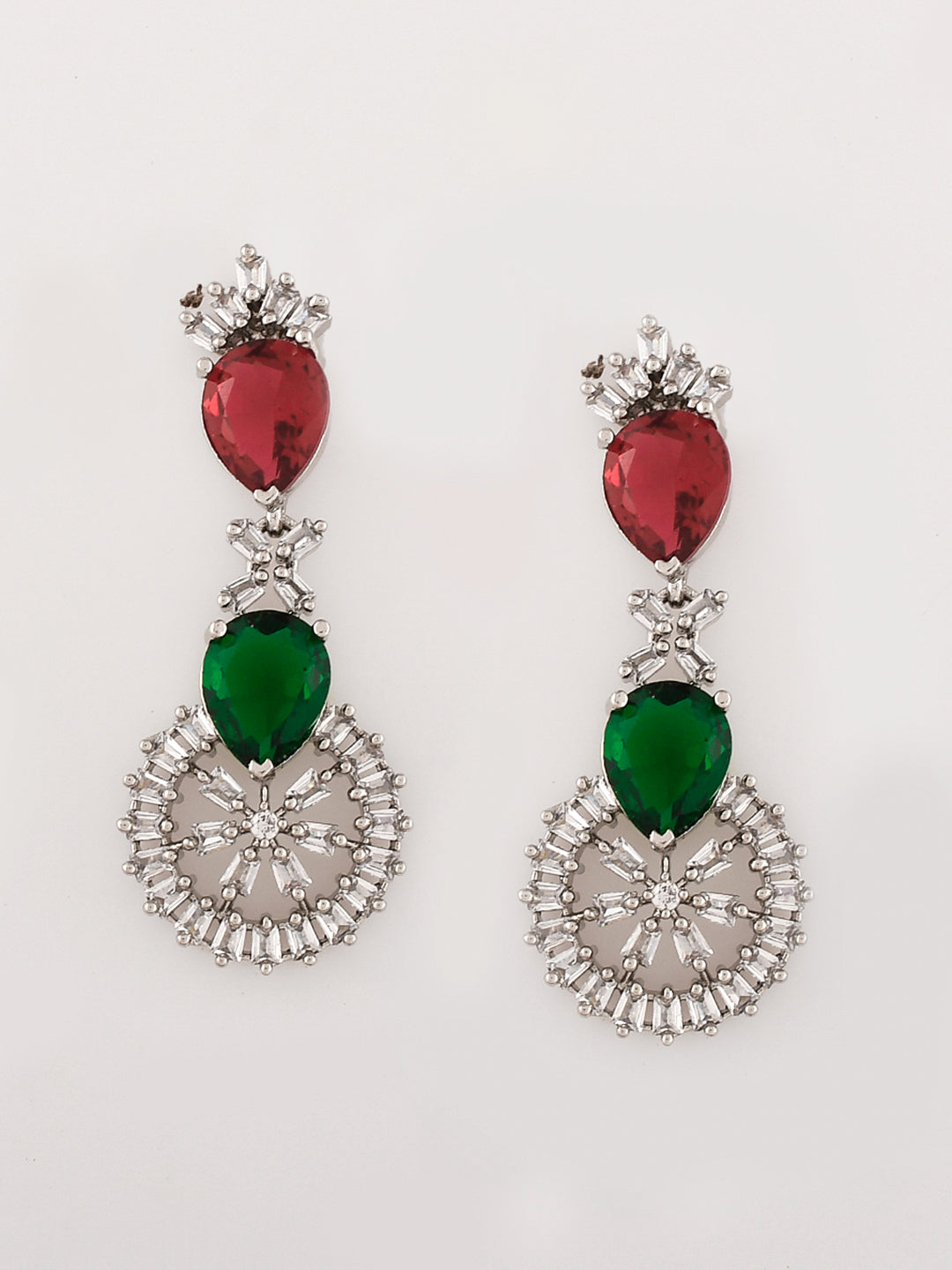 Designer AD Diamond Necklace Set