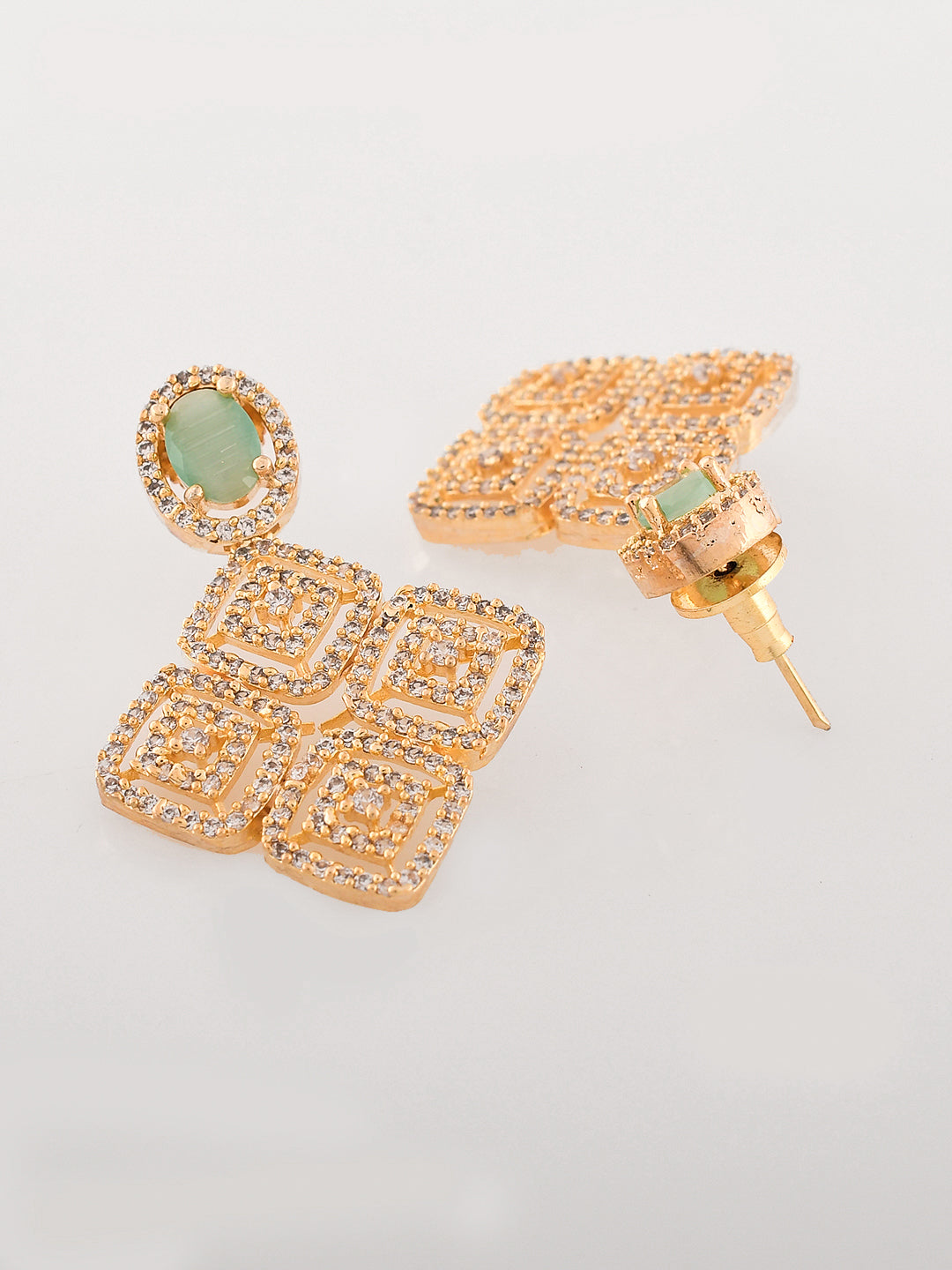 Designer AD Diamond Necklace Set