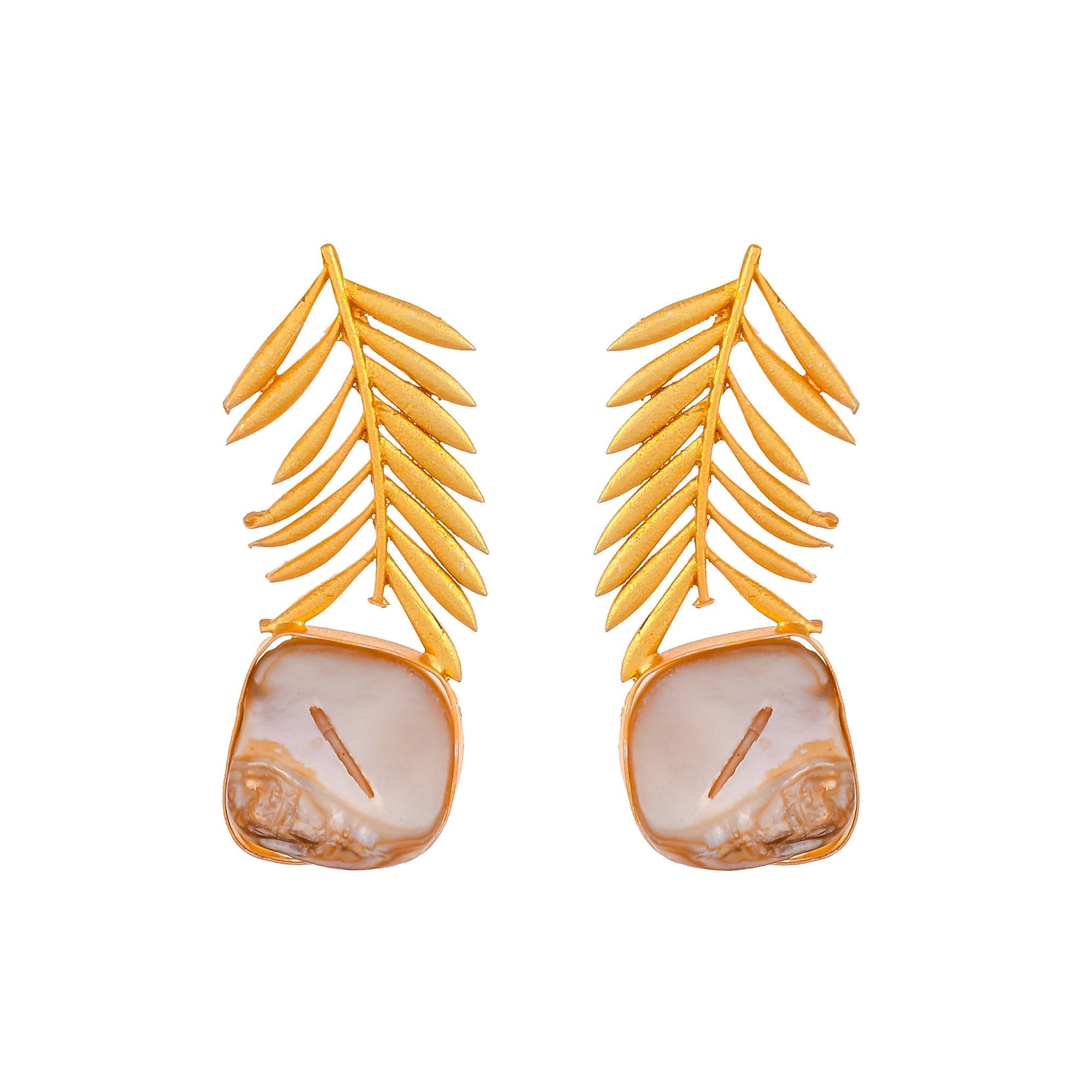 Baroque  Stone  Stylish Earring