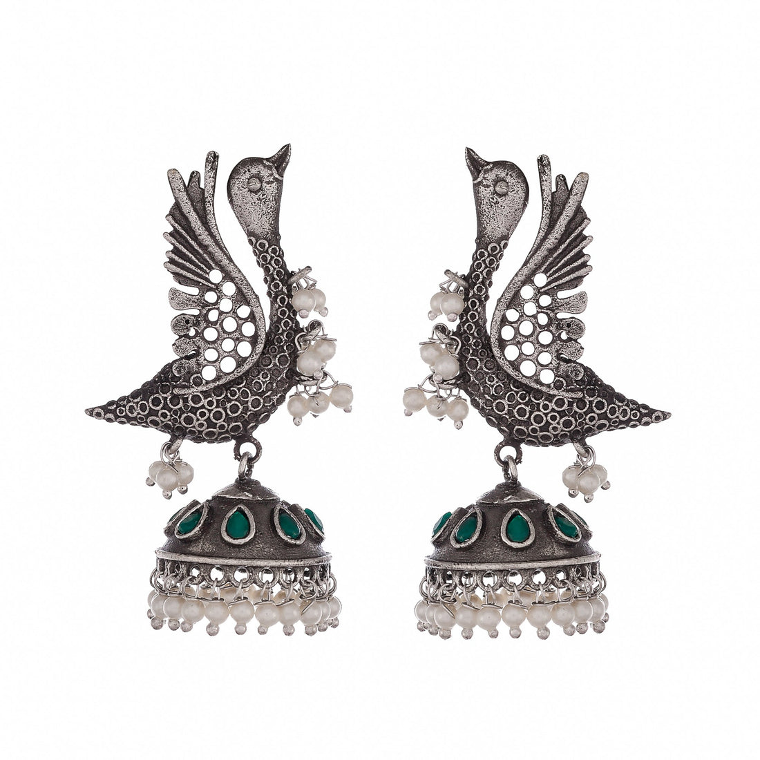 Dastoor Oxodise Bird Jhumki Style Earring