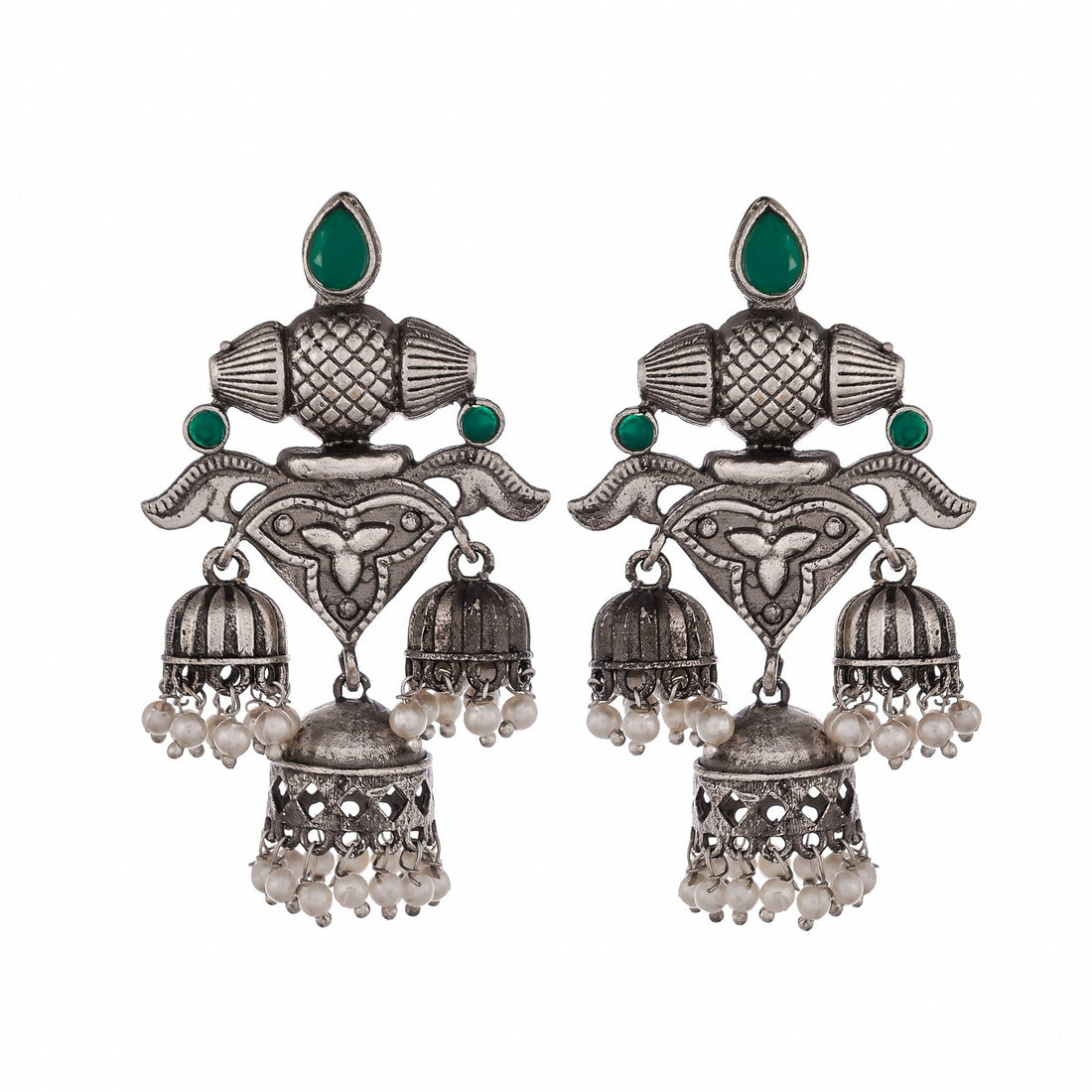 Dastoor Oxodise Multi Jhumki Style Earring