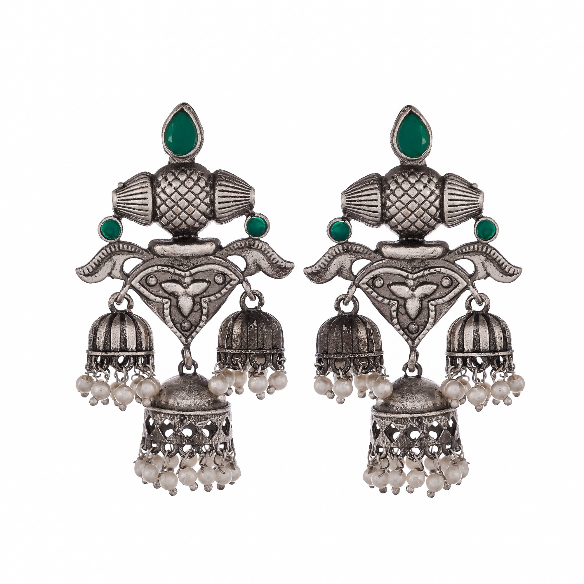 Dastoor Oxodise Multi Jhumki Style Earring