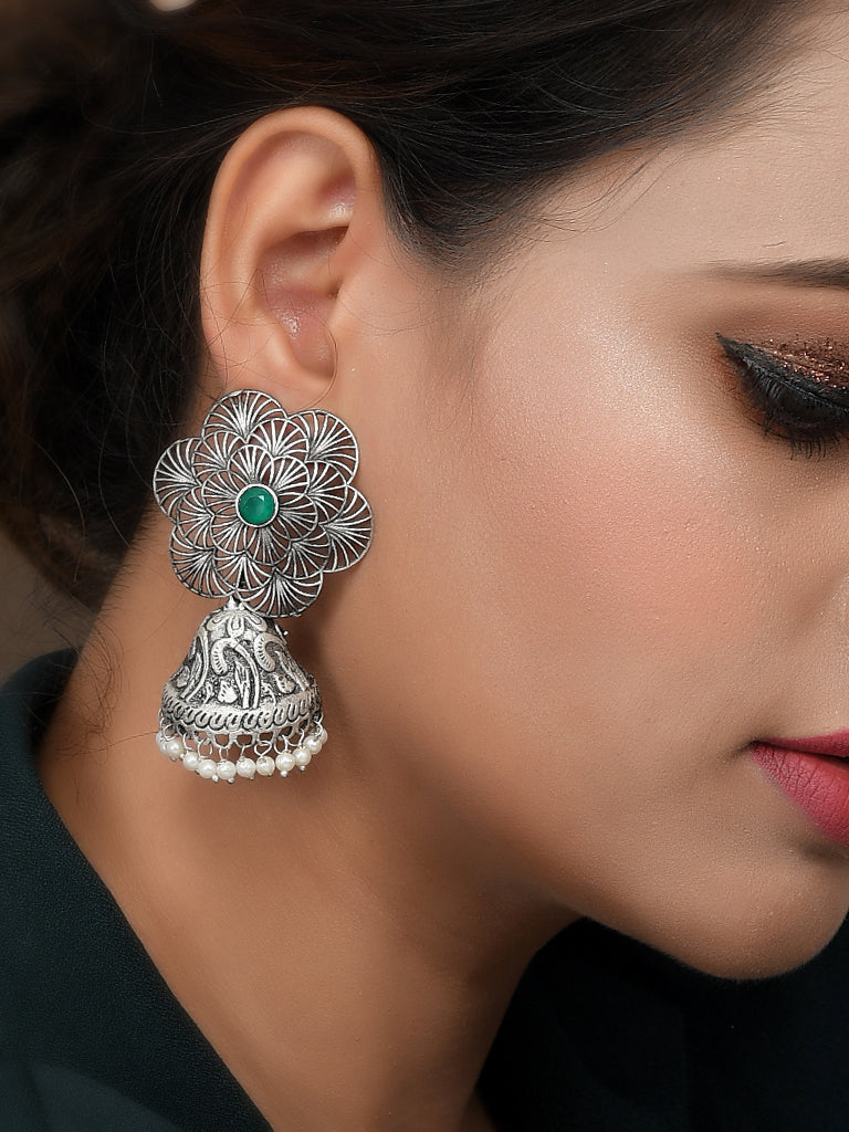 Dastoor Oxodise Jhumki Style Earring
