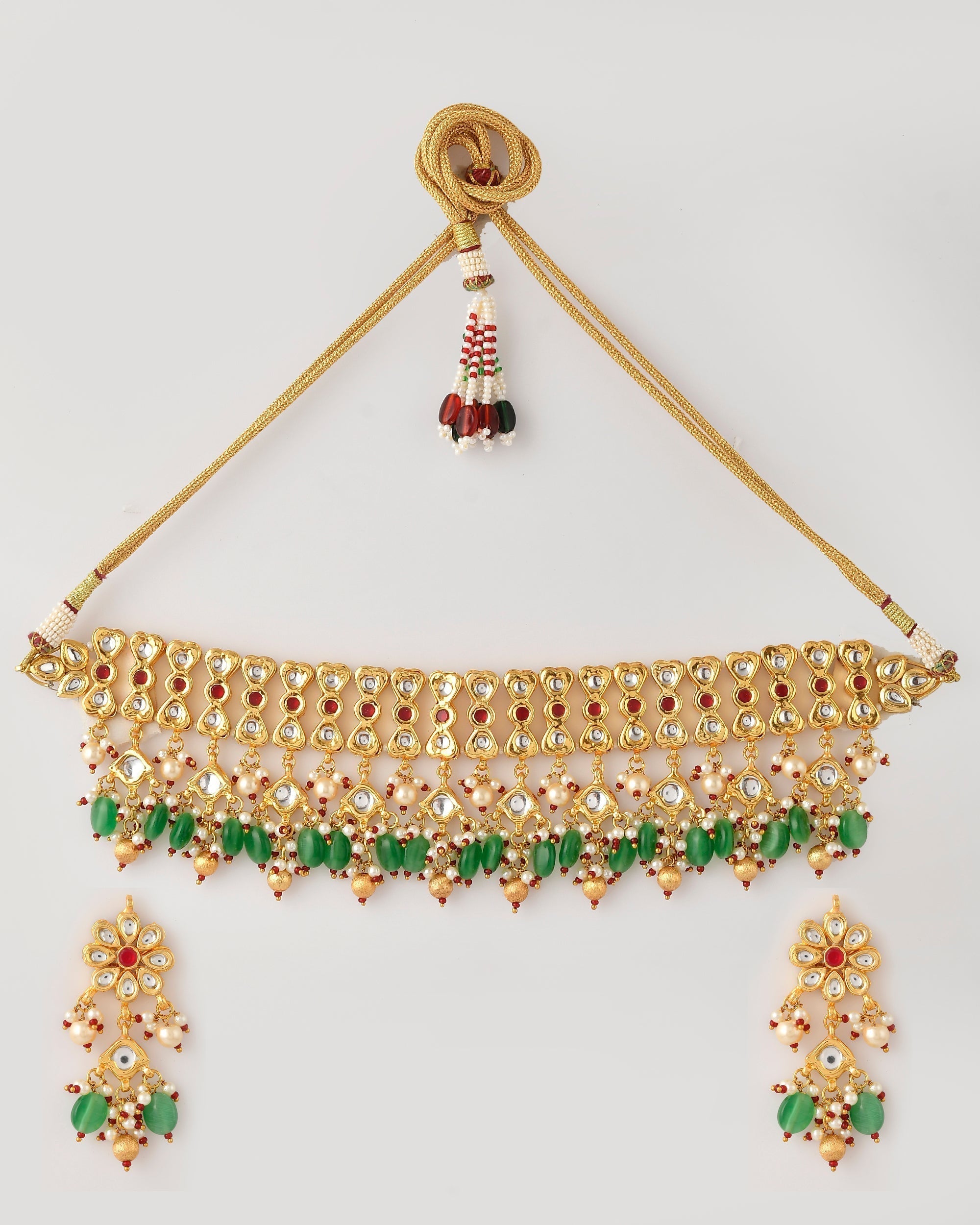 Royal Kundan Elegance Choker set