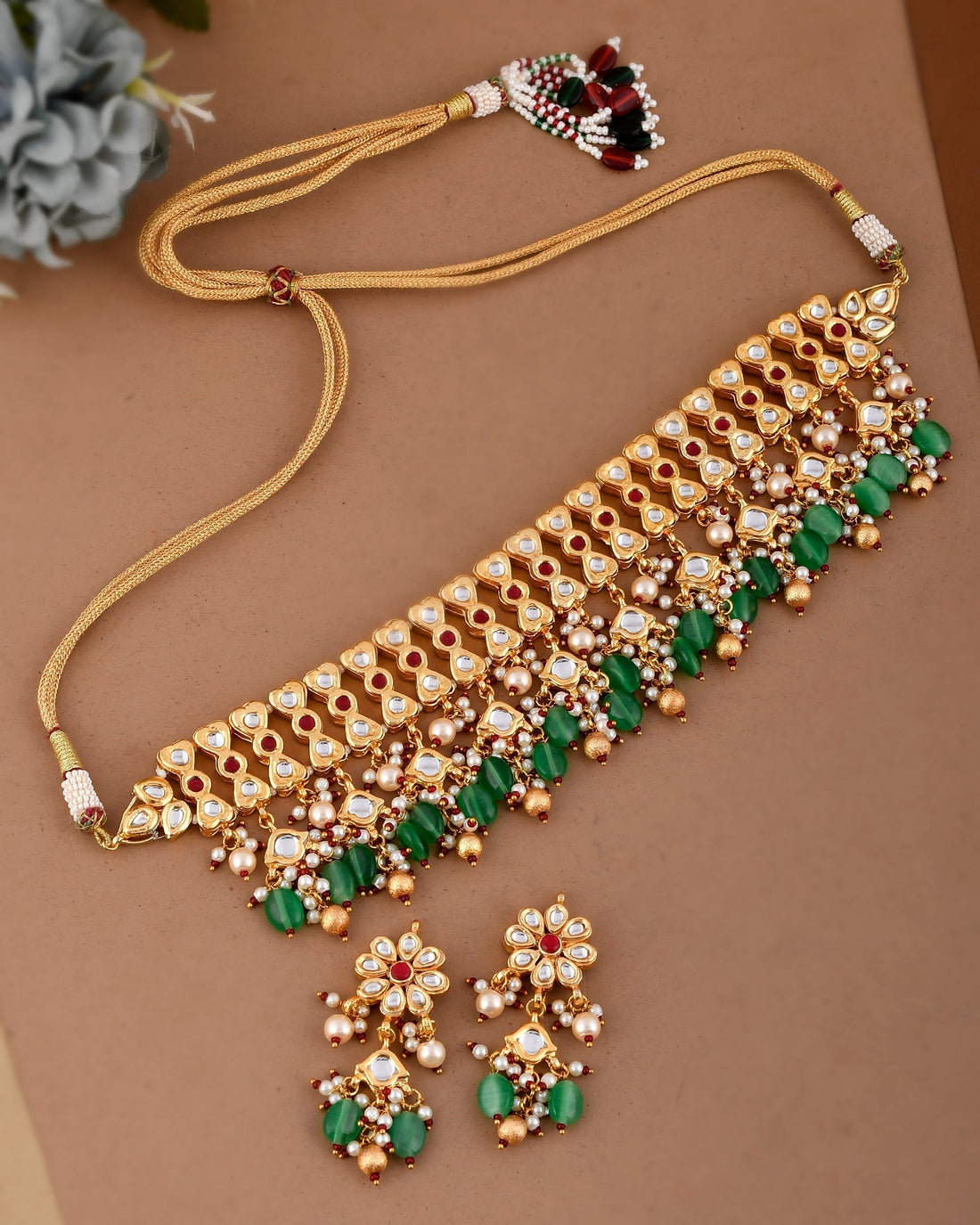 Royal Kundan Elegance Choker set