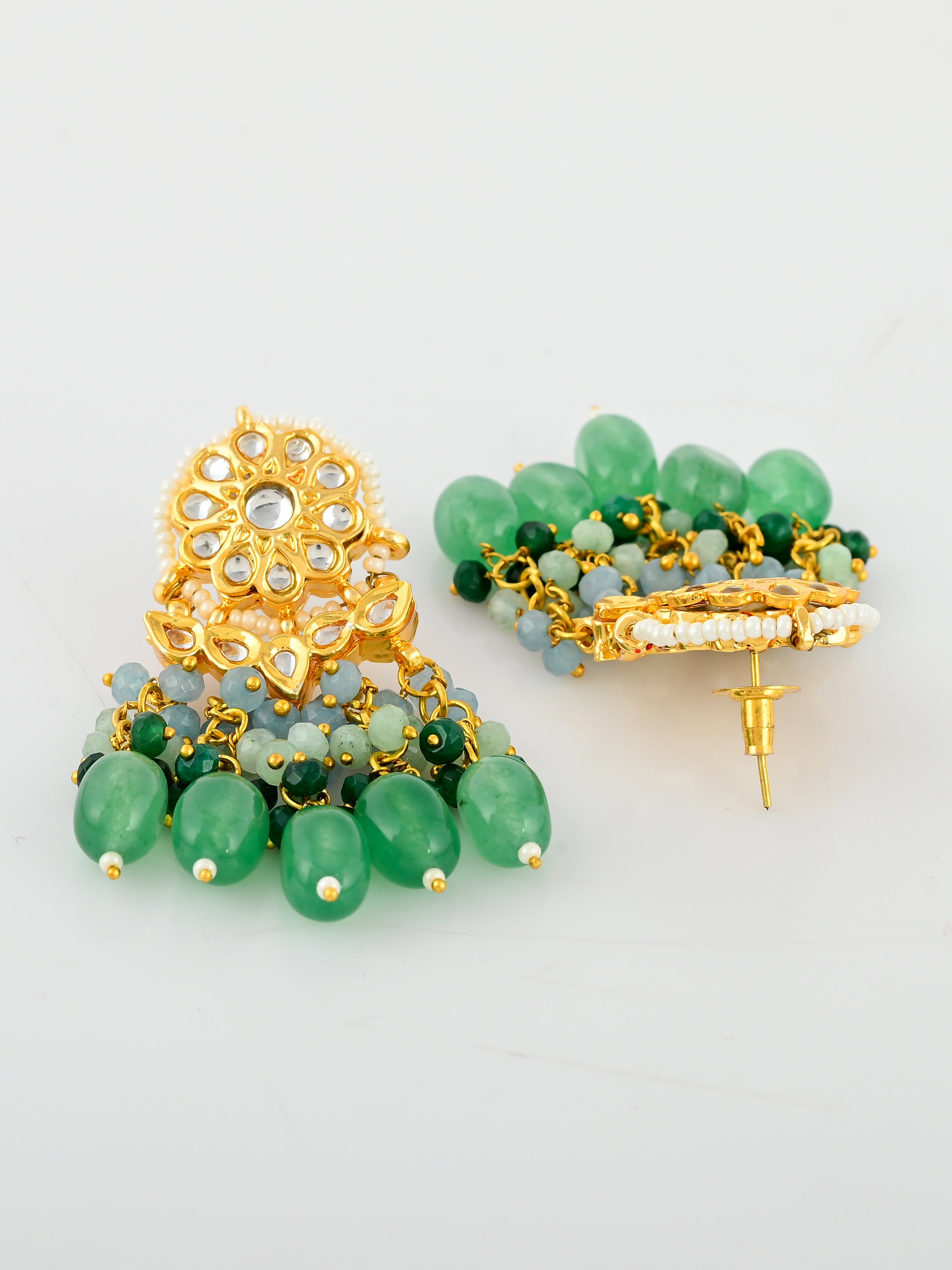 Royal Regalia Kundan Cascade Set