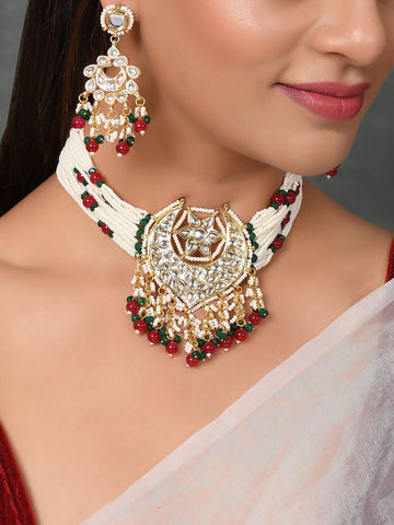 Pure Splendor Kundan Necklace set