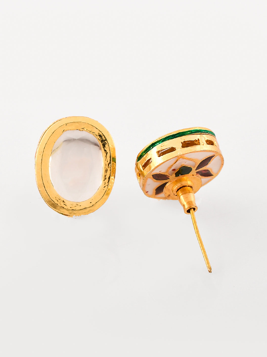 DASTOOR Gold-Plated Kundan Jewellery Set