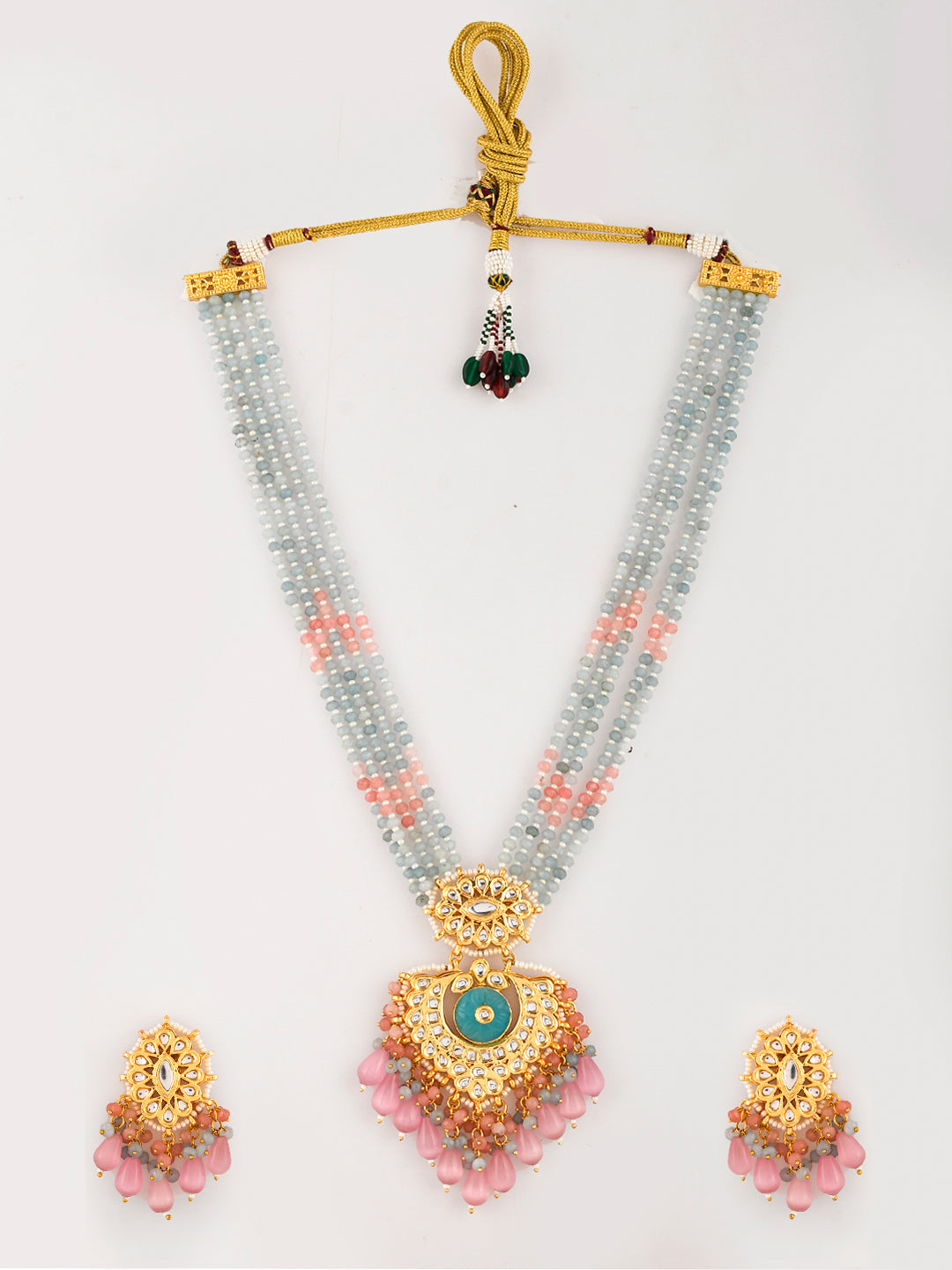 Majestic Mosaic Kundan Artistry set