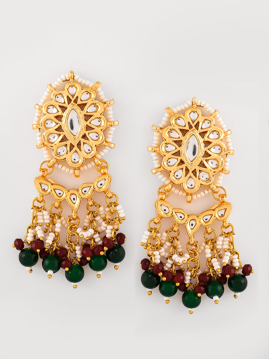Gilded Glamour Kundan Jewel Choker Necklace set