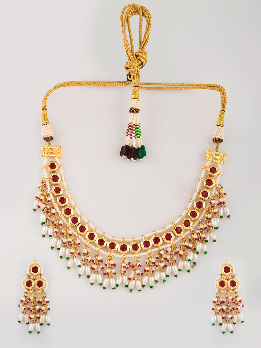 Majestic Mosaic Choker Delight Necklace Set