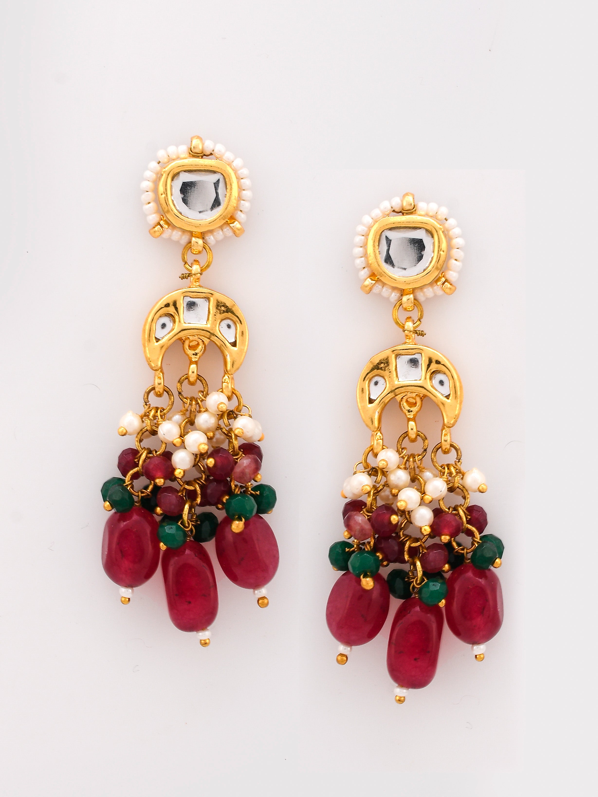 Green Serenade Designer Necklace Set