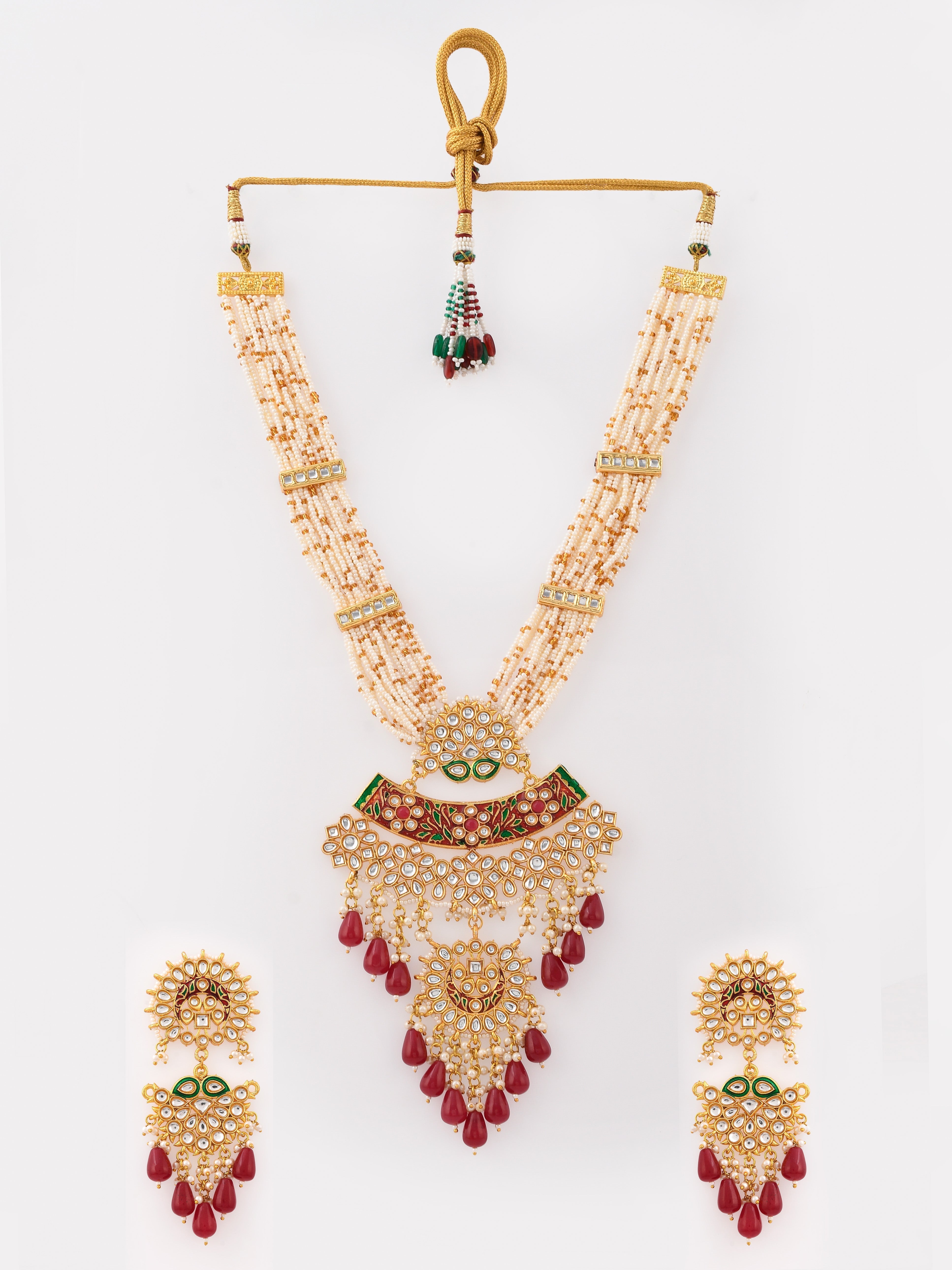 Polished Polki Harmony Necklace