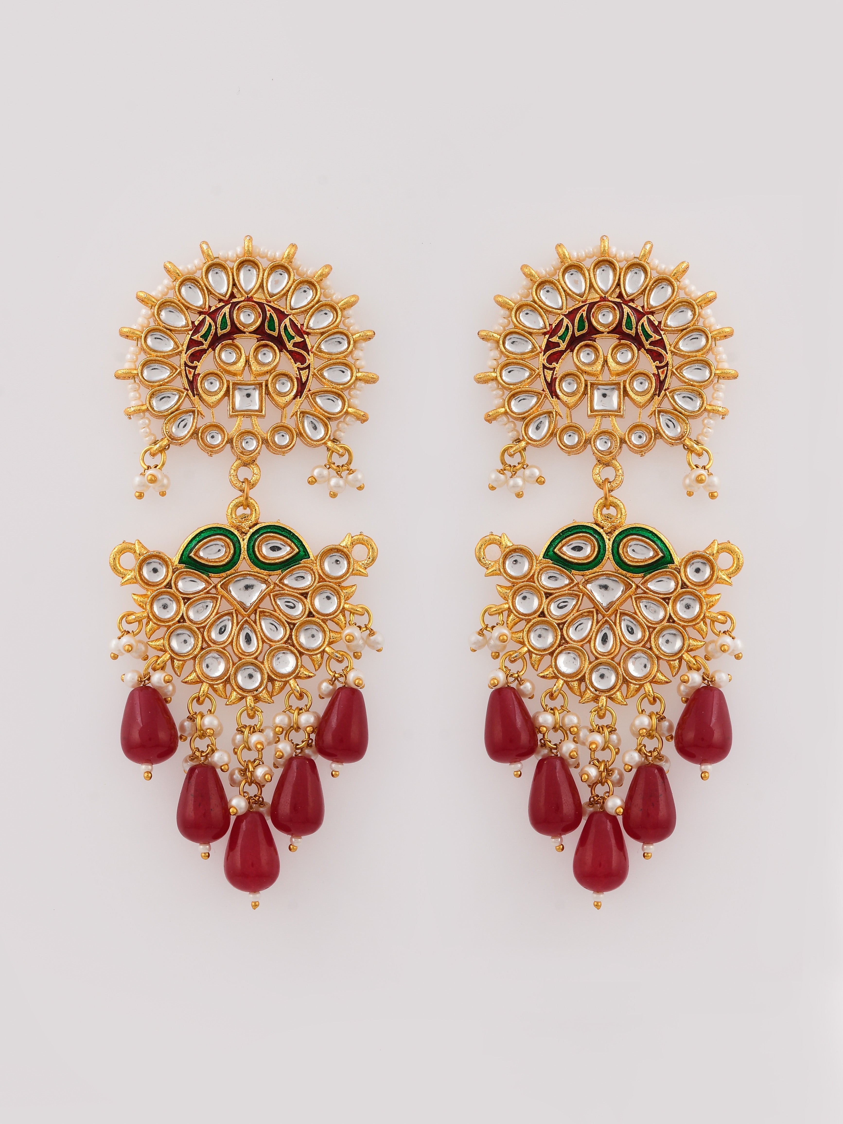 Polished Polki Harmony Necklace