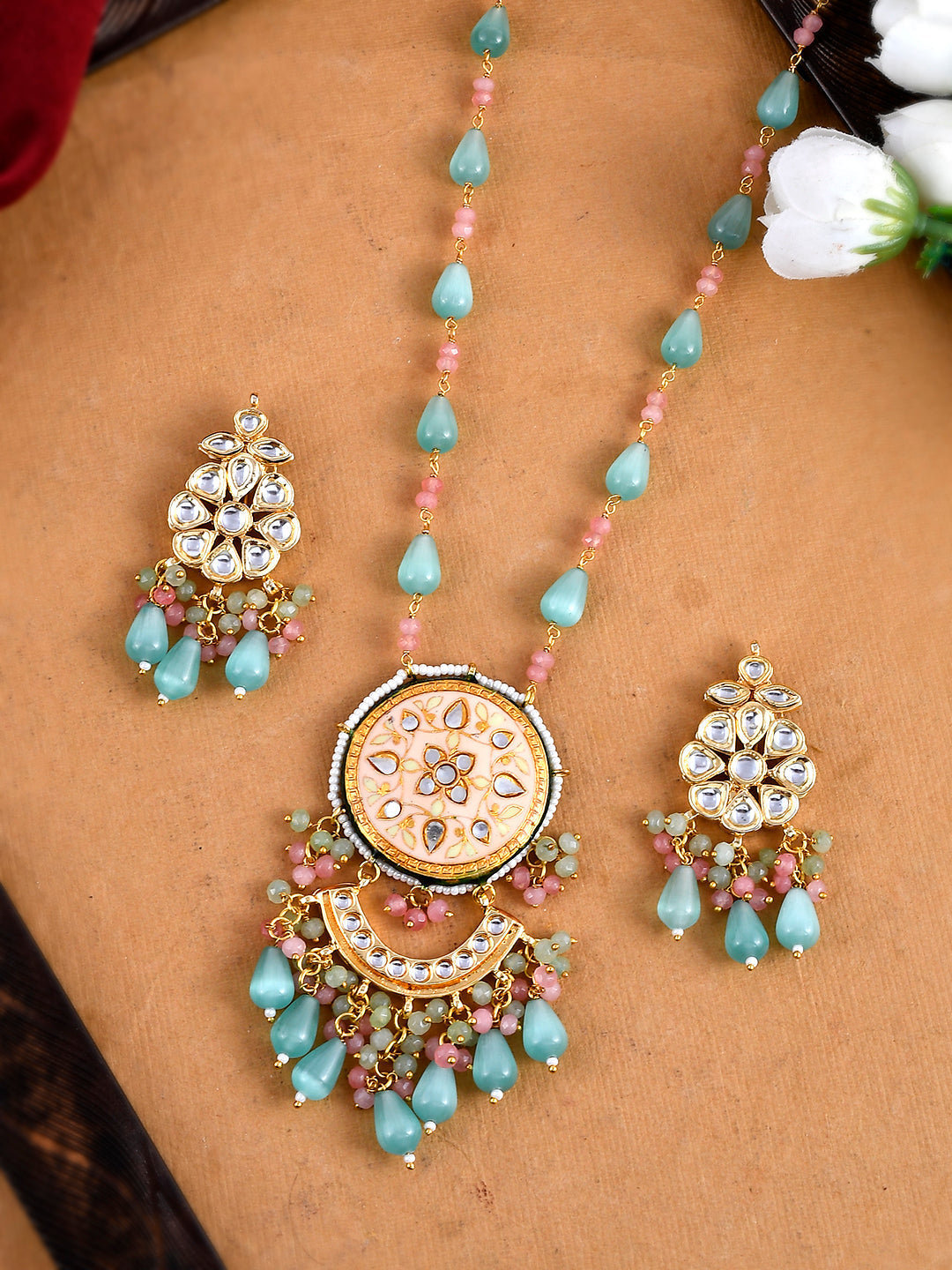 Azure Stone Harmony Necklace Set
