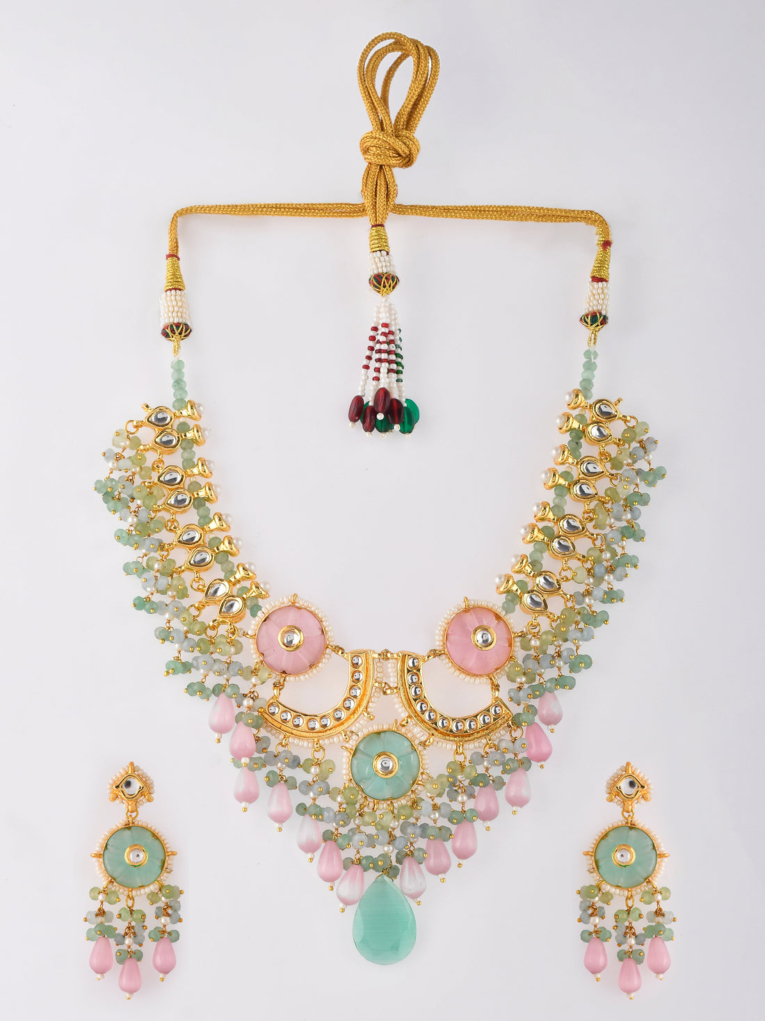 Partywear Kundan Mesmerize Necklace Set