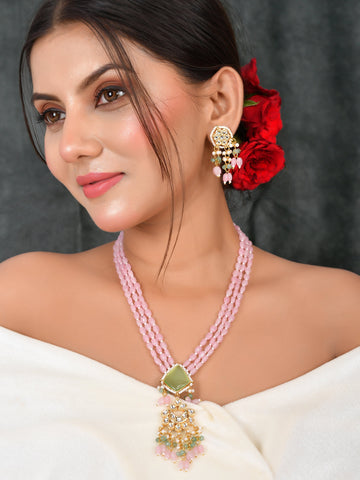 Handcrafted Kundan Dreamweaver Necklace Set