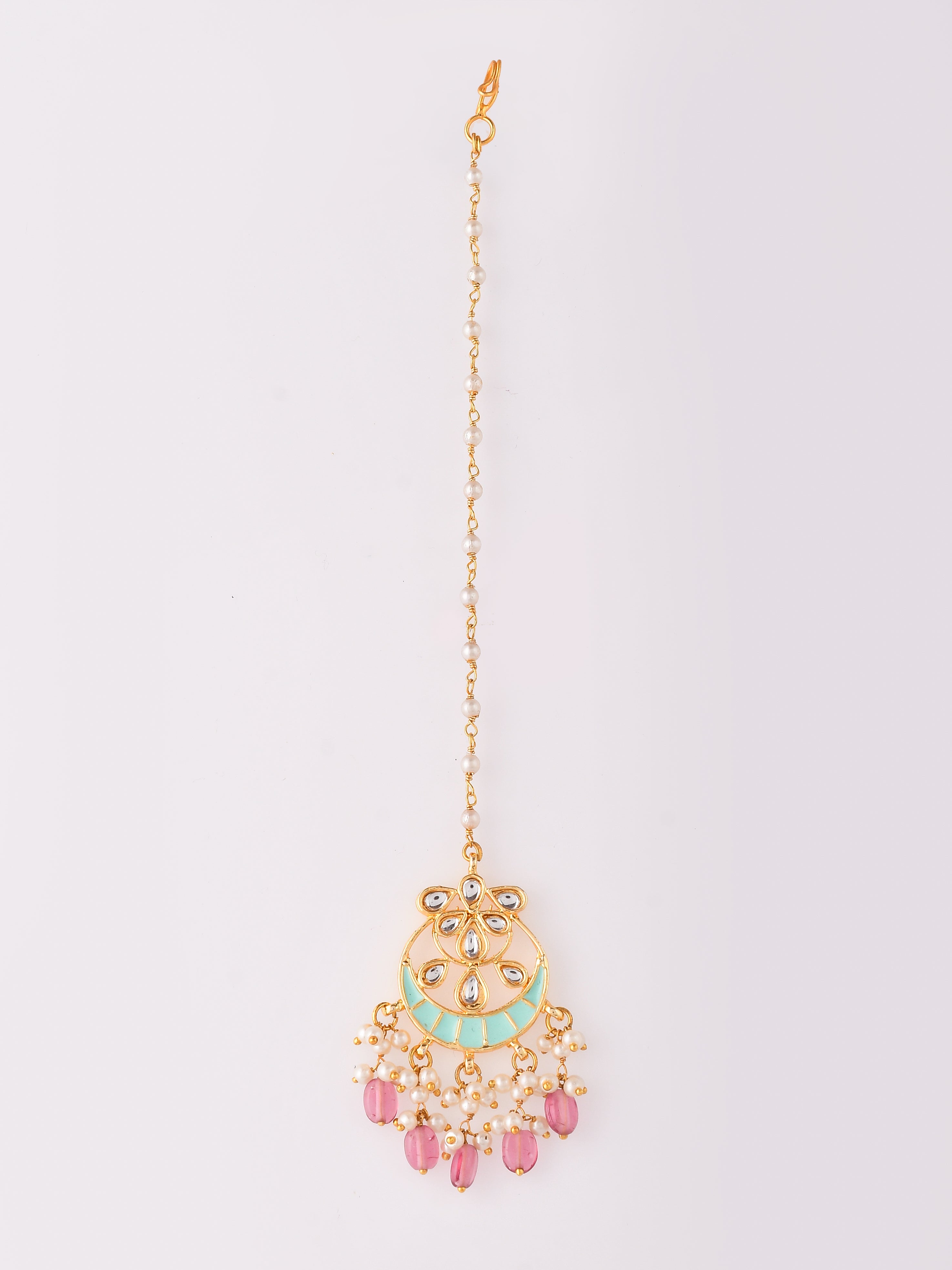 Handcrafted Kundan Meena Mosaic Necklace Set