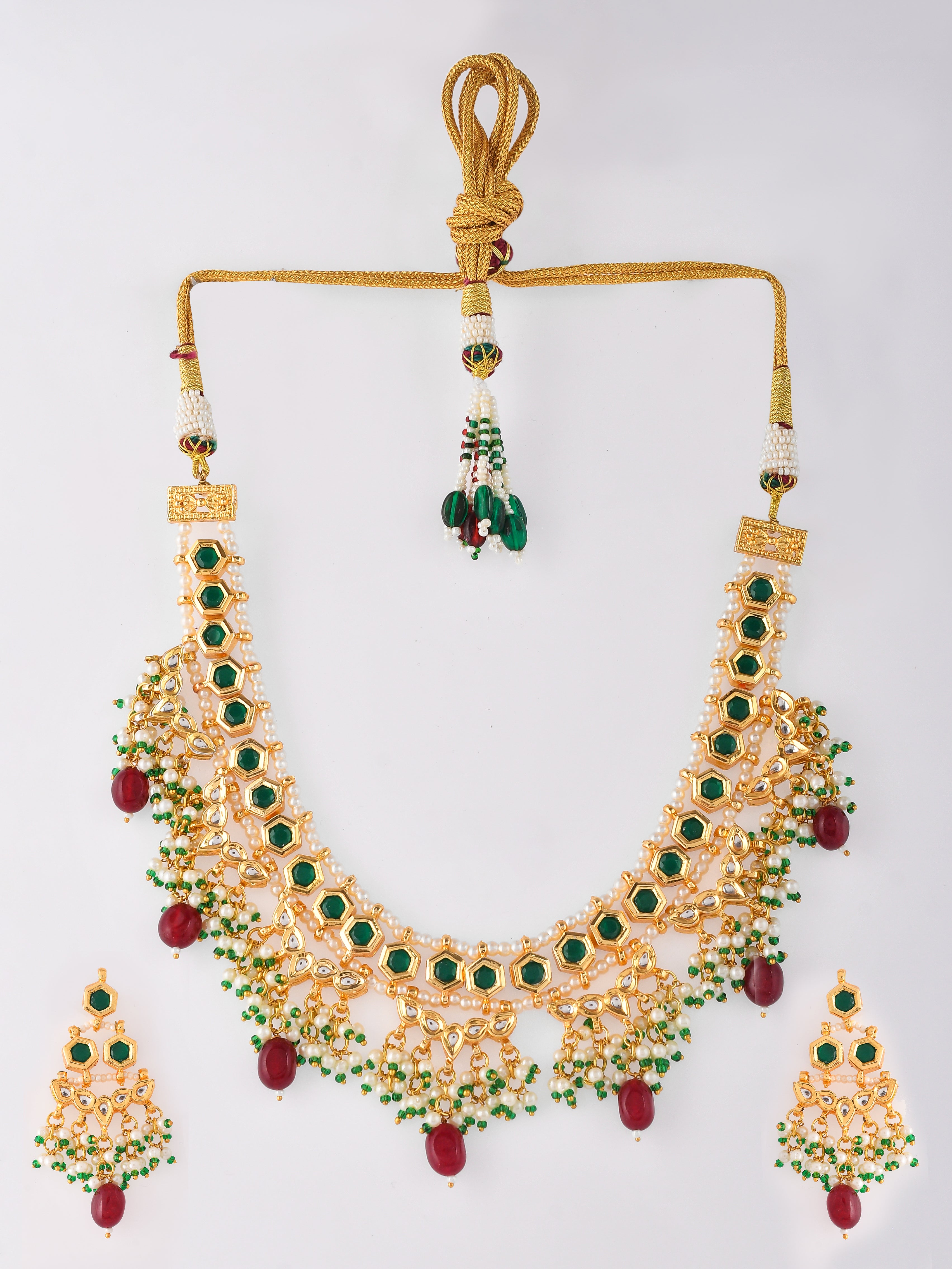 Kundan Imperial Adornment Choker Necklace Set