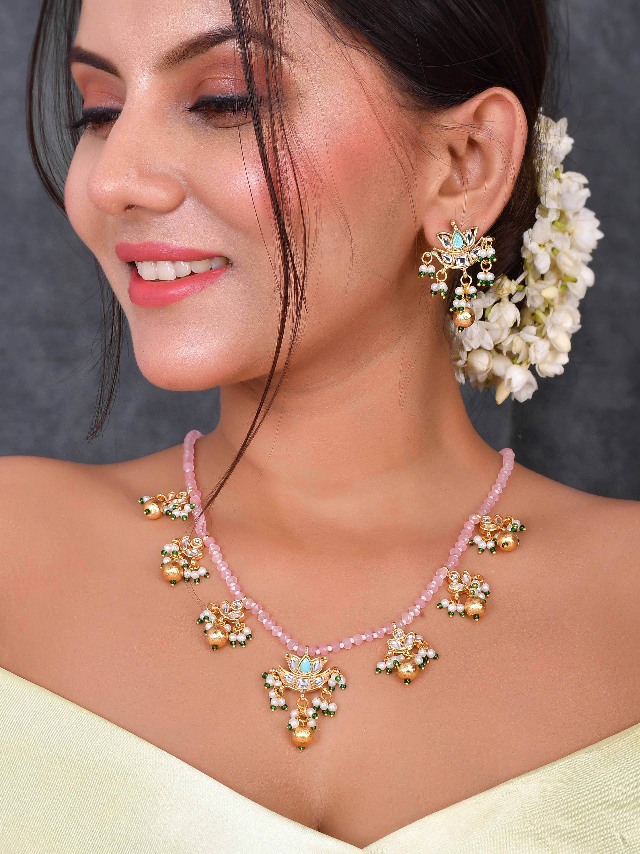Kundan Fiesta Partywear Necklace Set