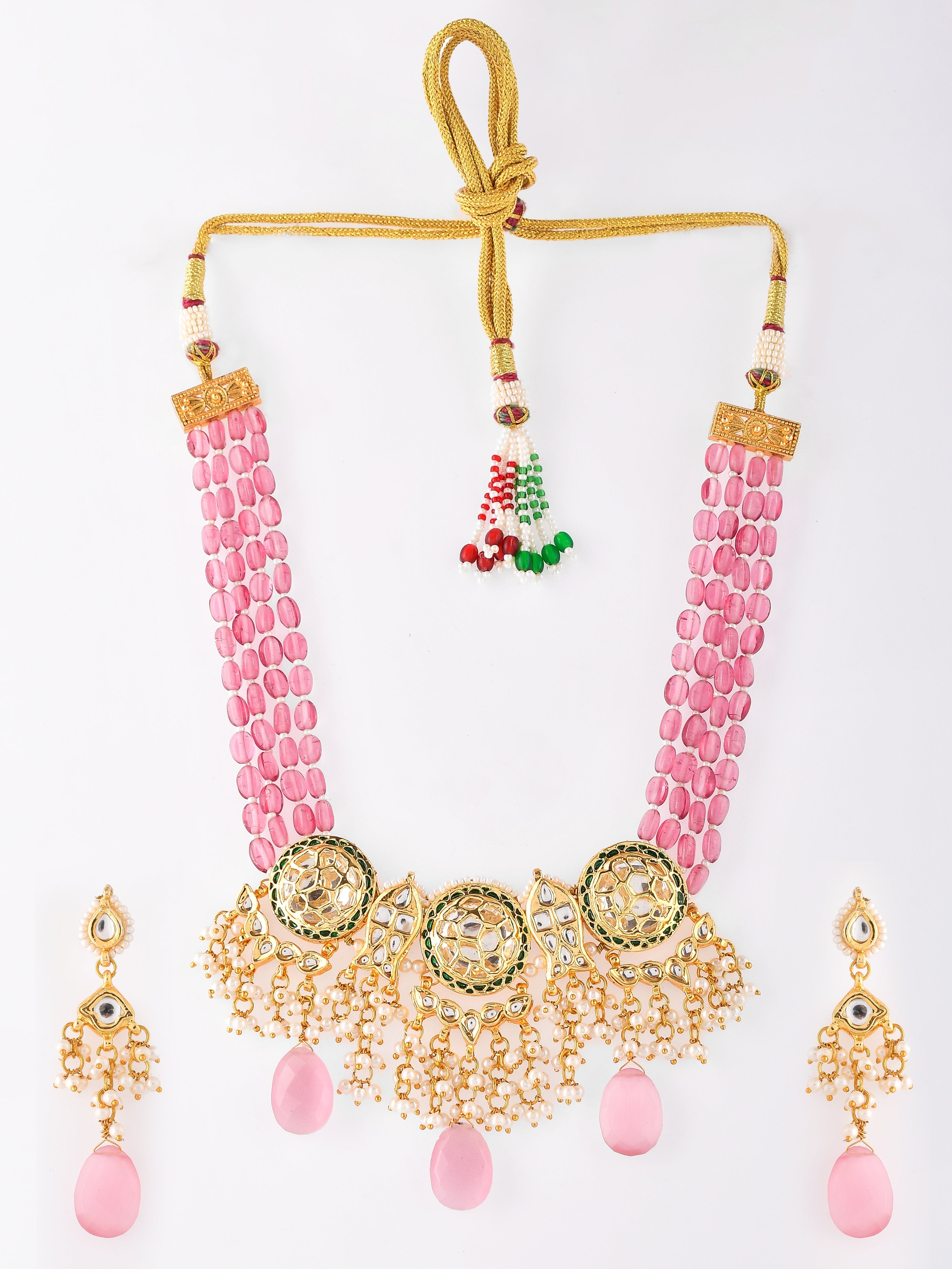 Partywear Kundan Glamour Choker Necklace Set