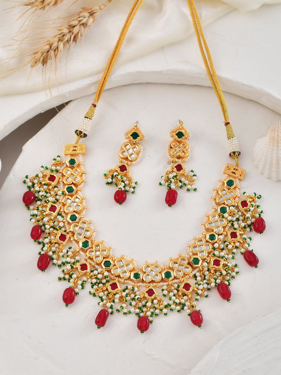 Meena Dreamy Party Choker Necklace Set