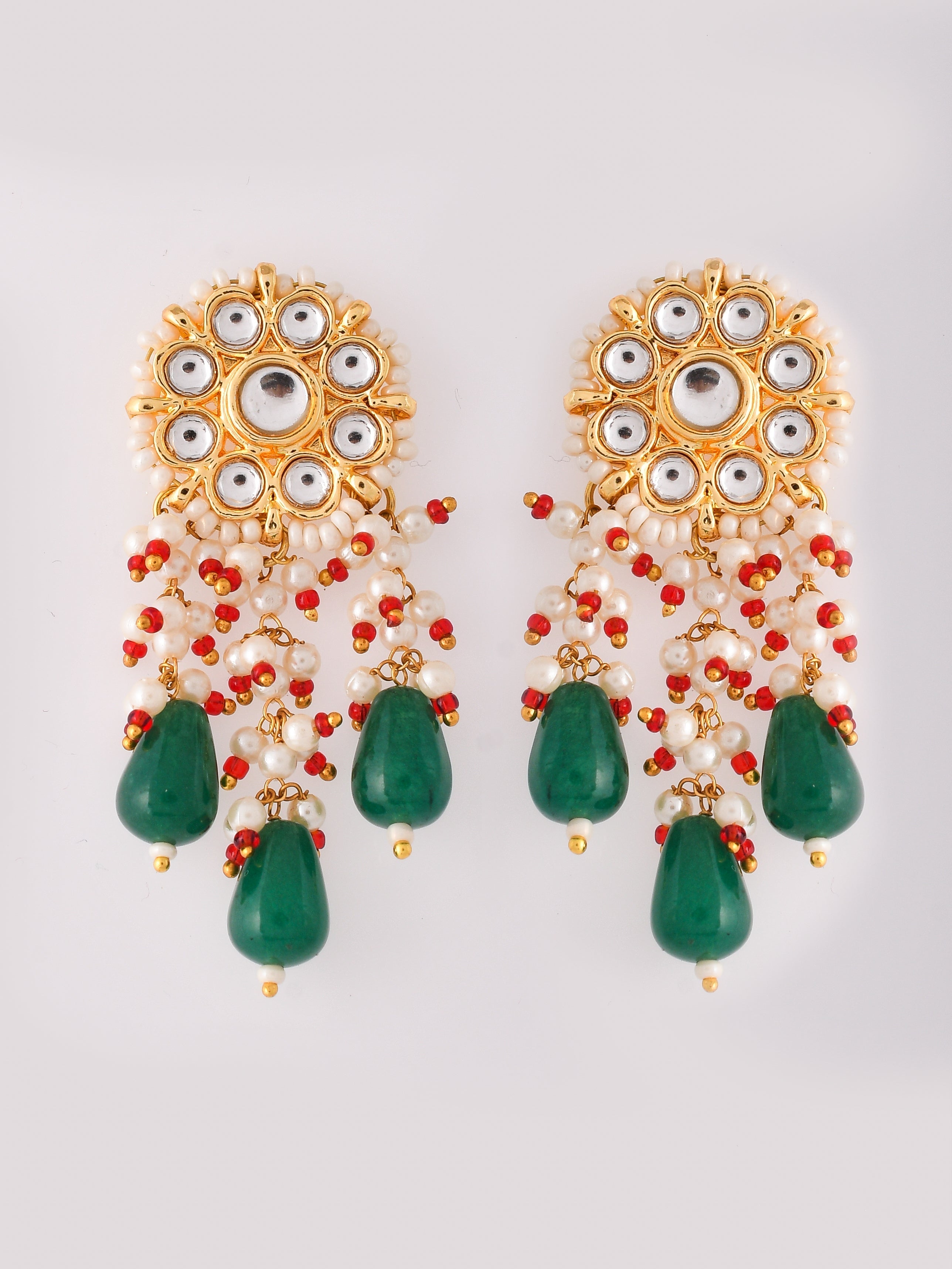 Handcrafted Kundan Ethereal Beauty Necklace Set