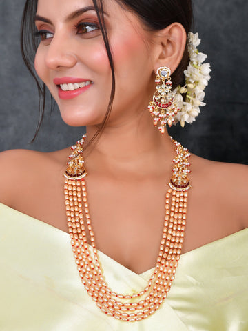 Handcrafted Kundan Artistry Necklace Set