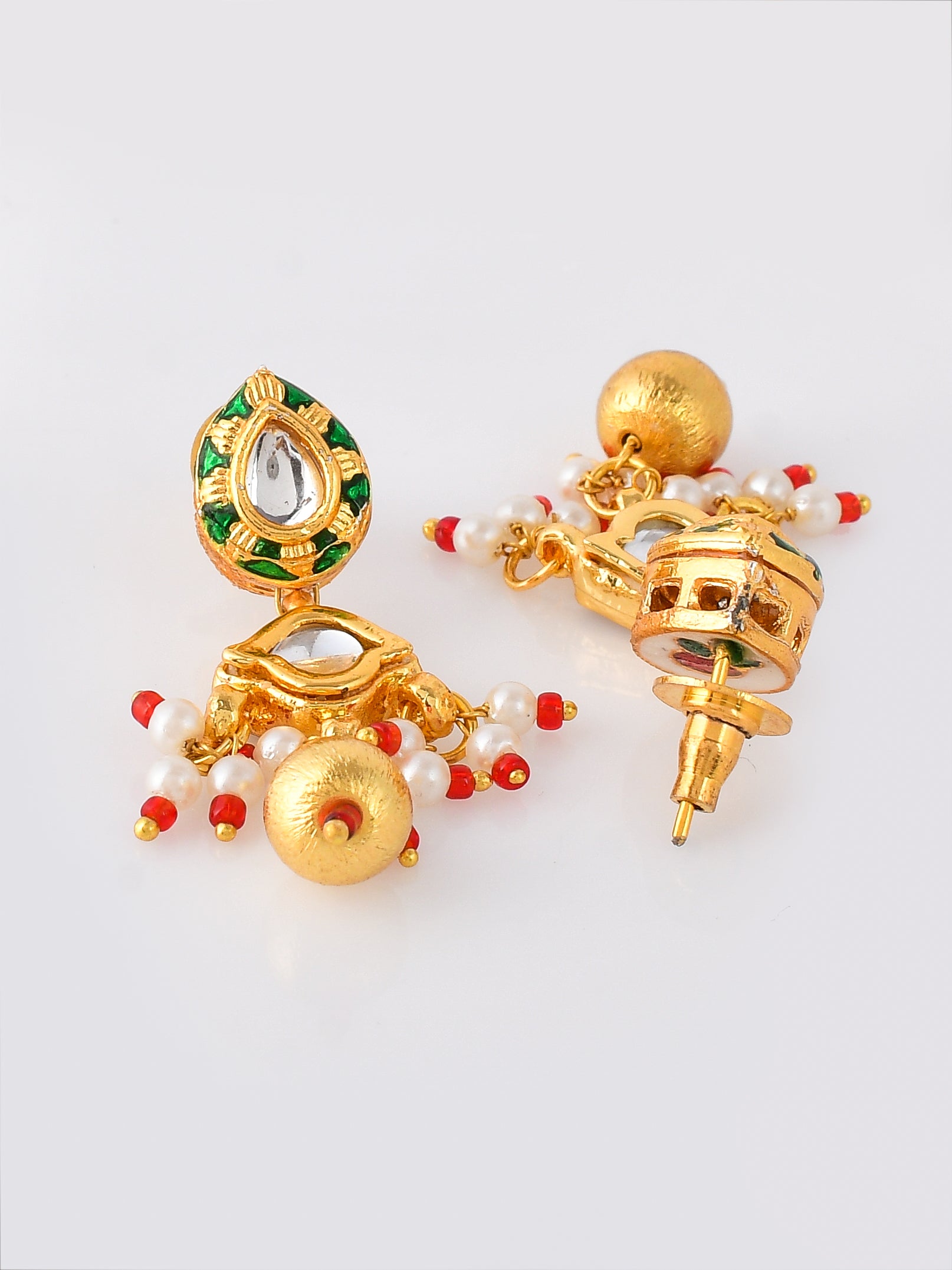 Handcrafted Meena Fusion Necklace Set