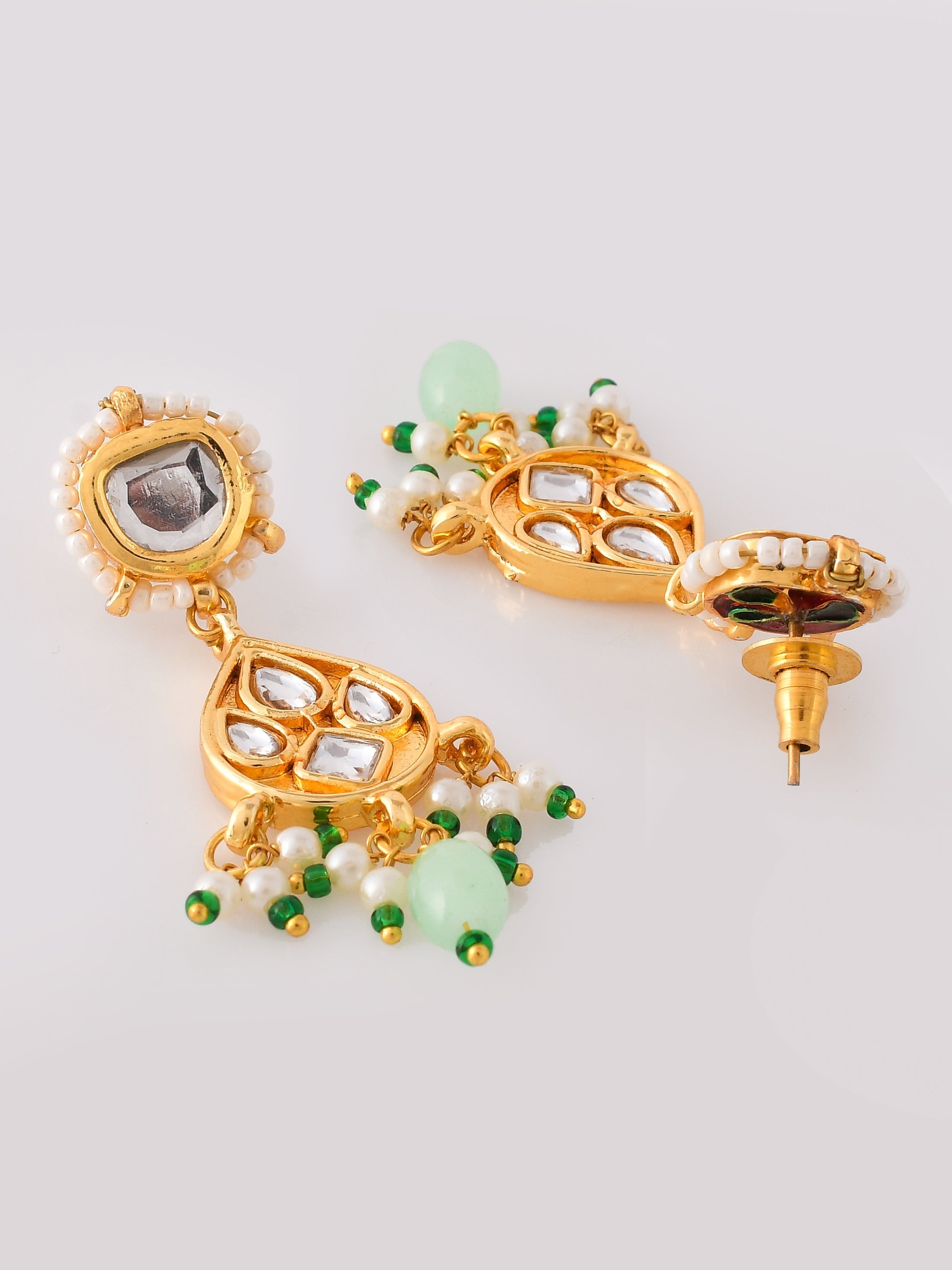 Kundan Sparkle Statement Set