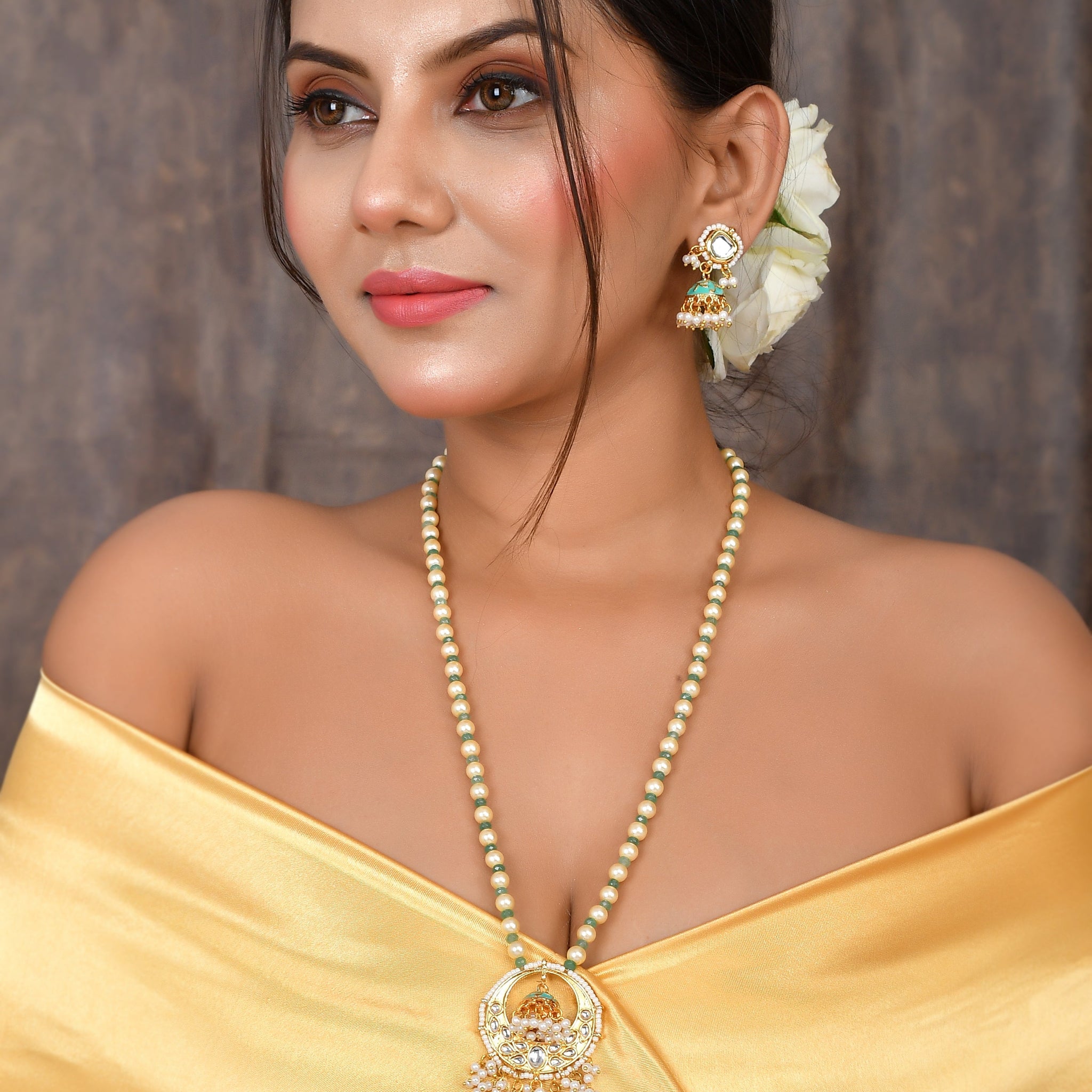 Majestic Meenakari Neckpiece