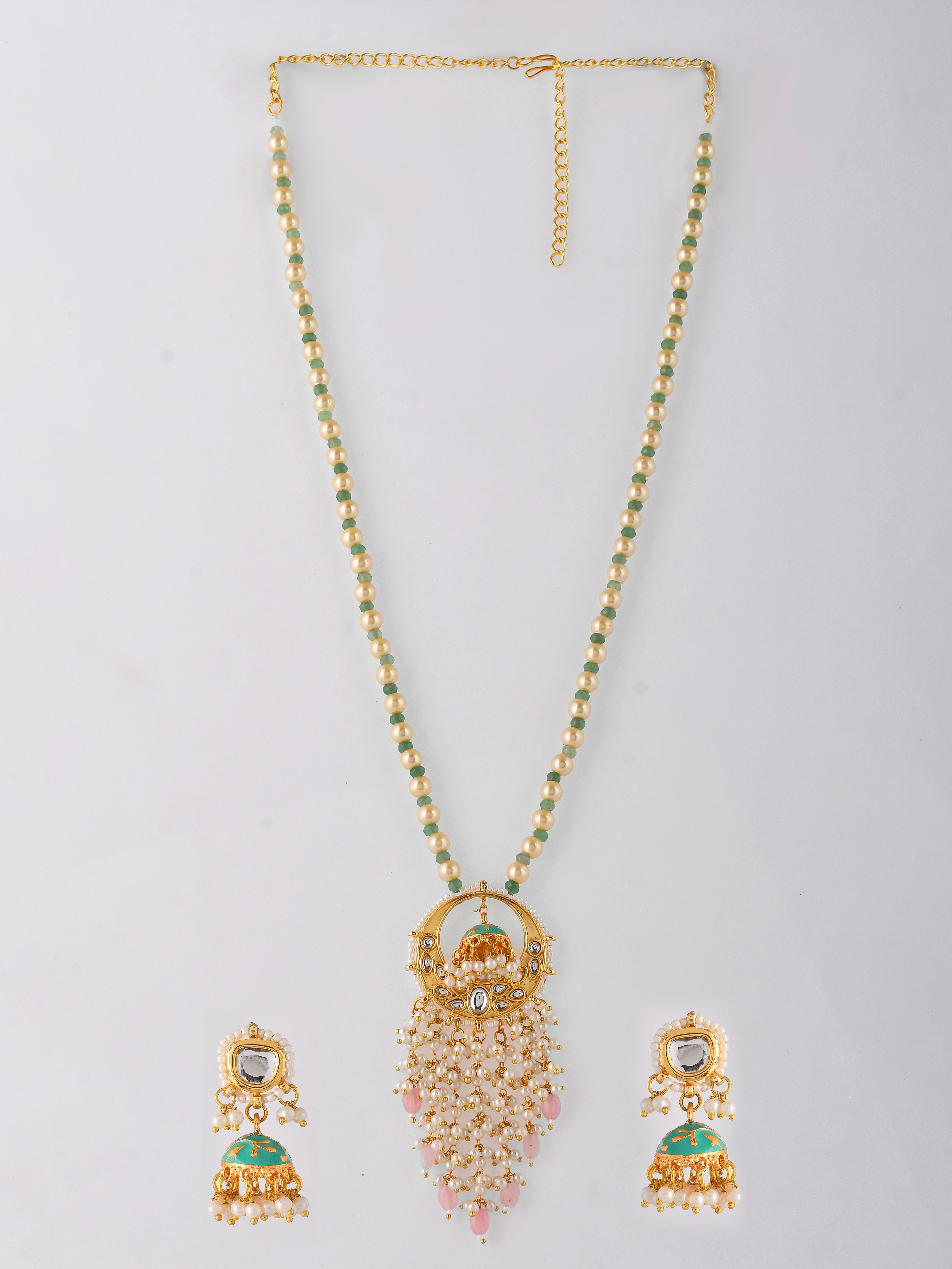 Majestic Meenakari Neckpiece
