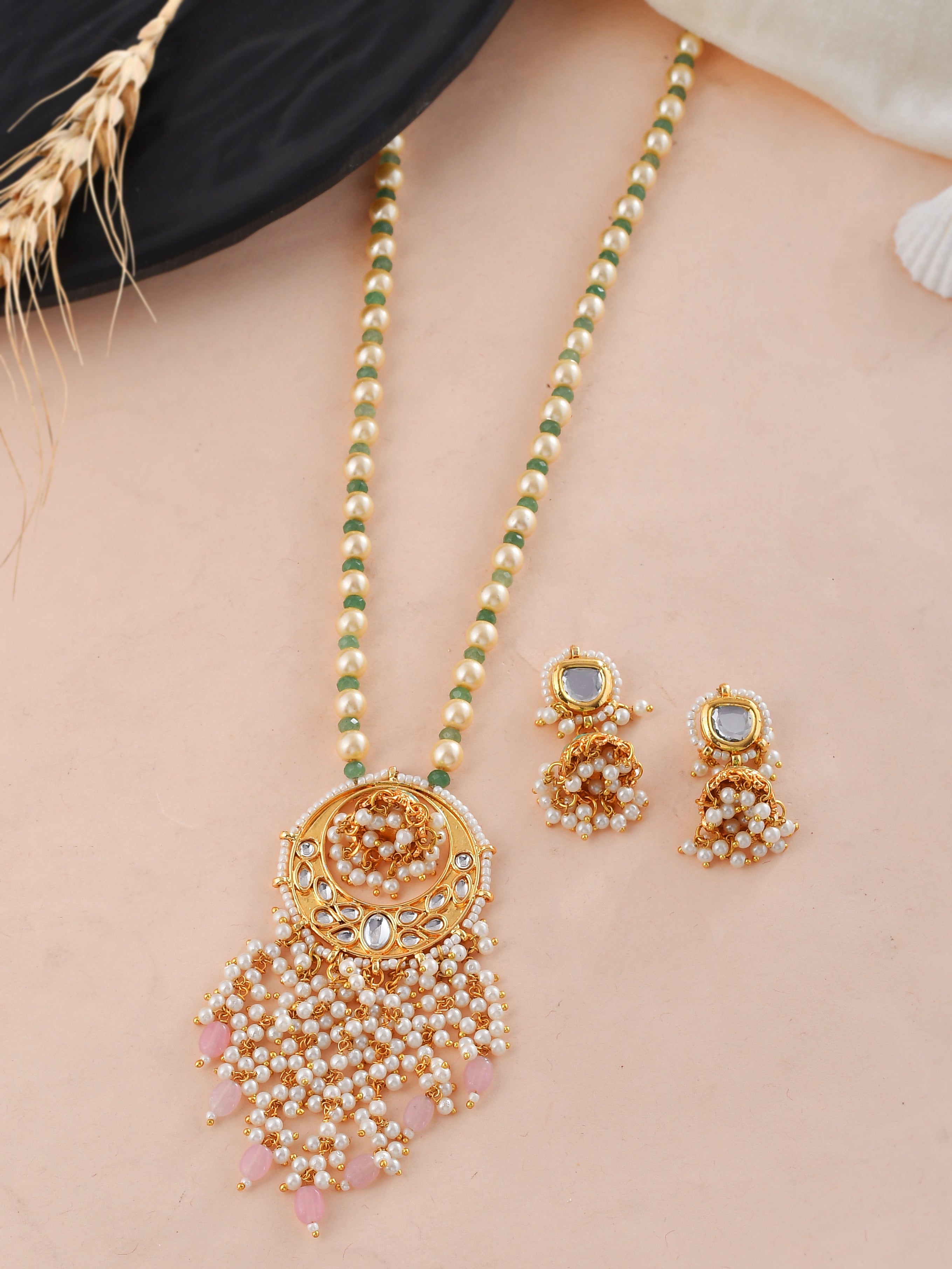 Majestic Meenakari Neckpiece