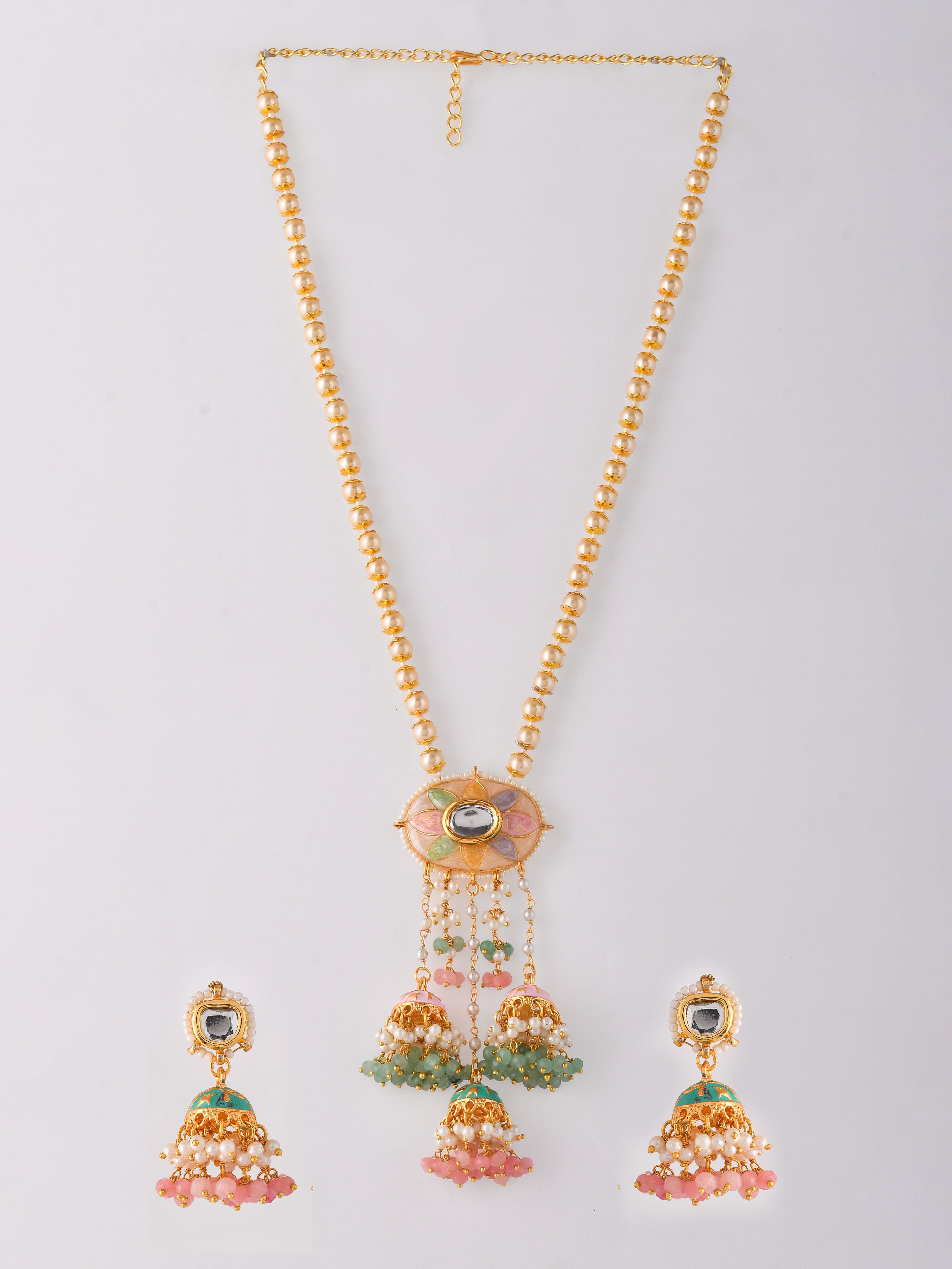 Classic kundan Meenakari Perfection