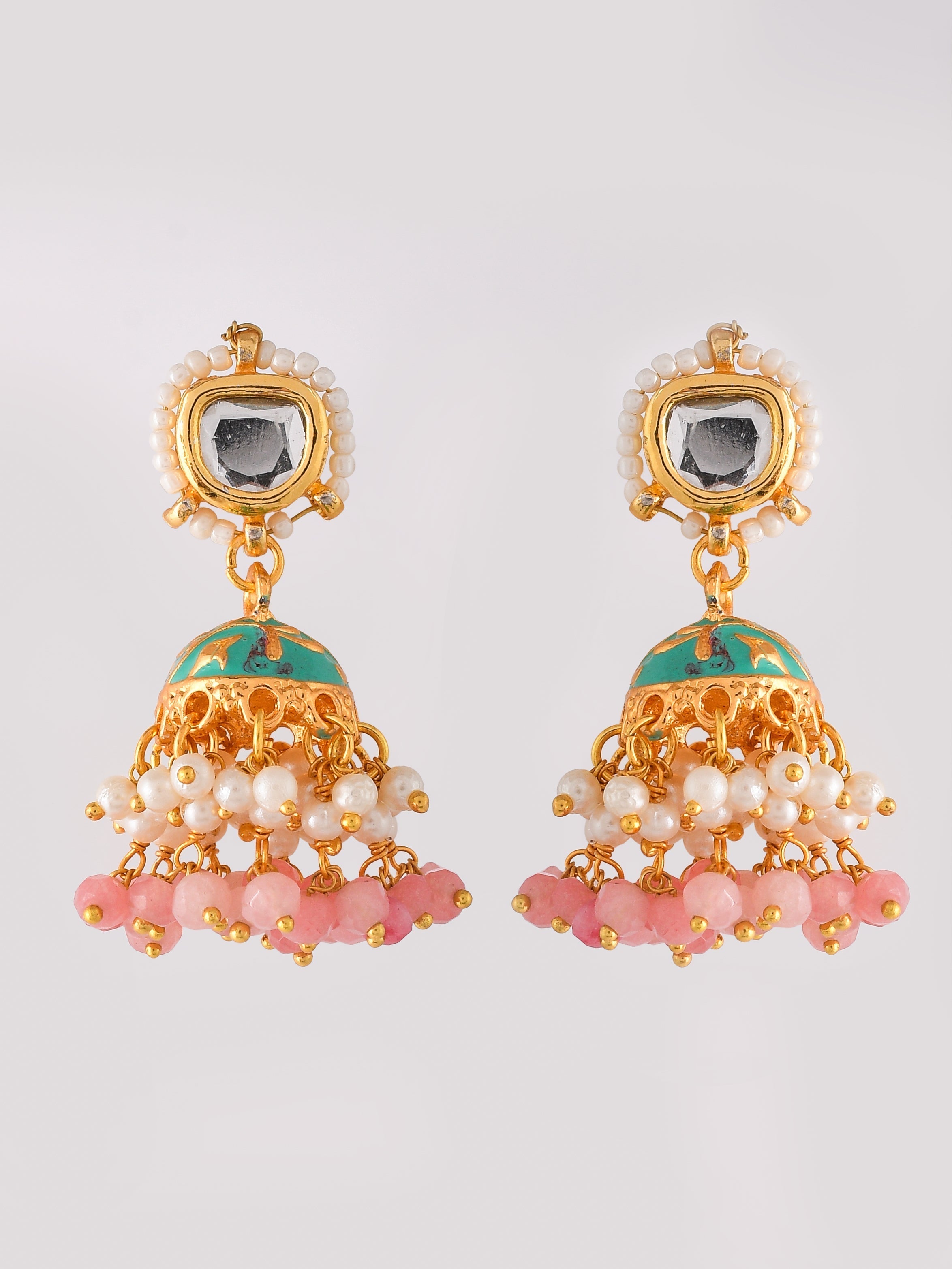 Classic kundan Meenakari Perfection