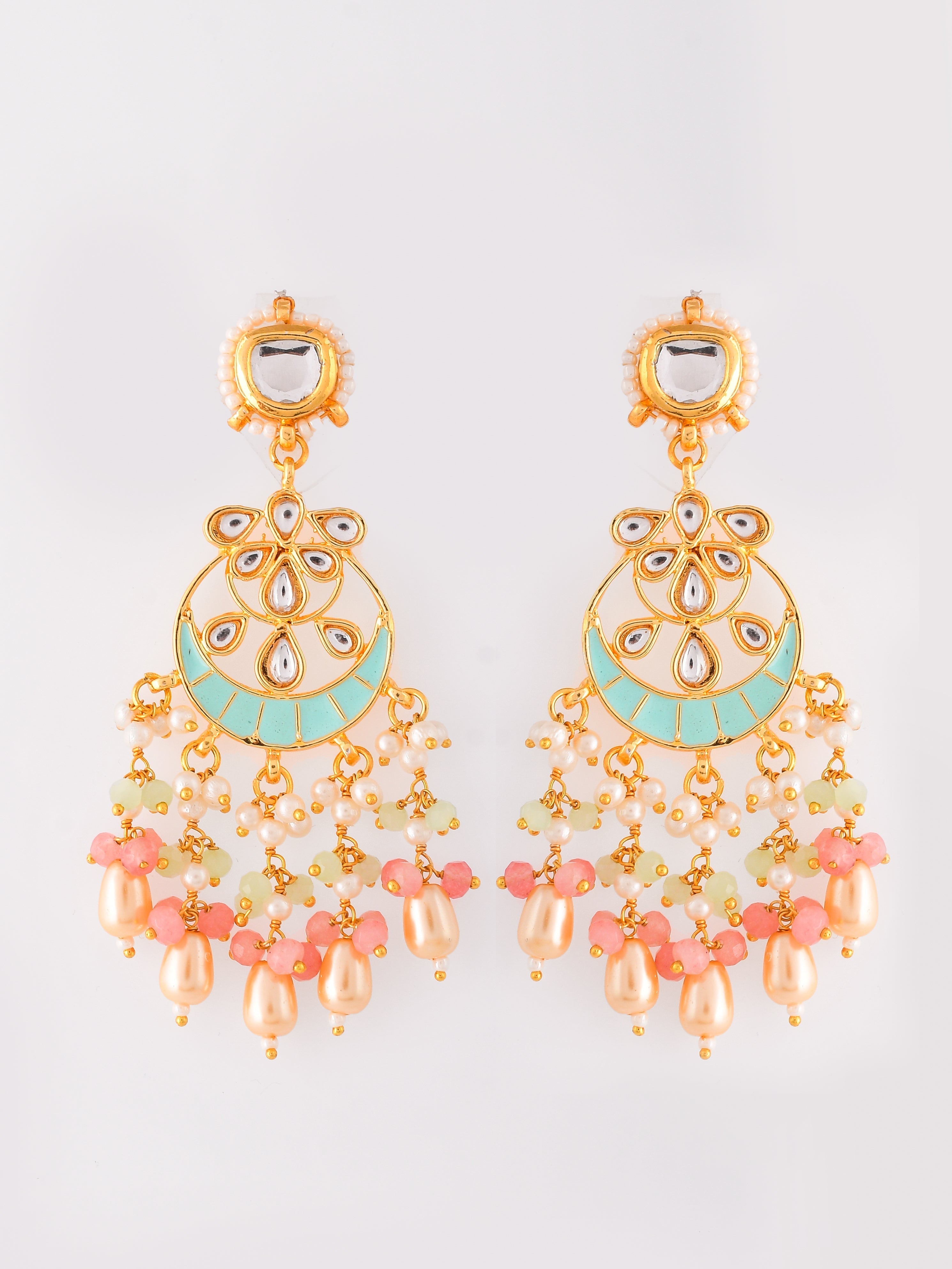 Classic Pearl Kundan Meenakari Perfection