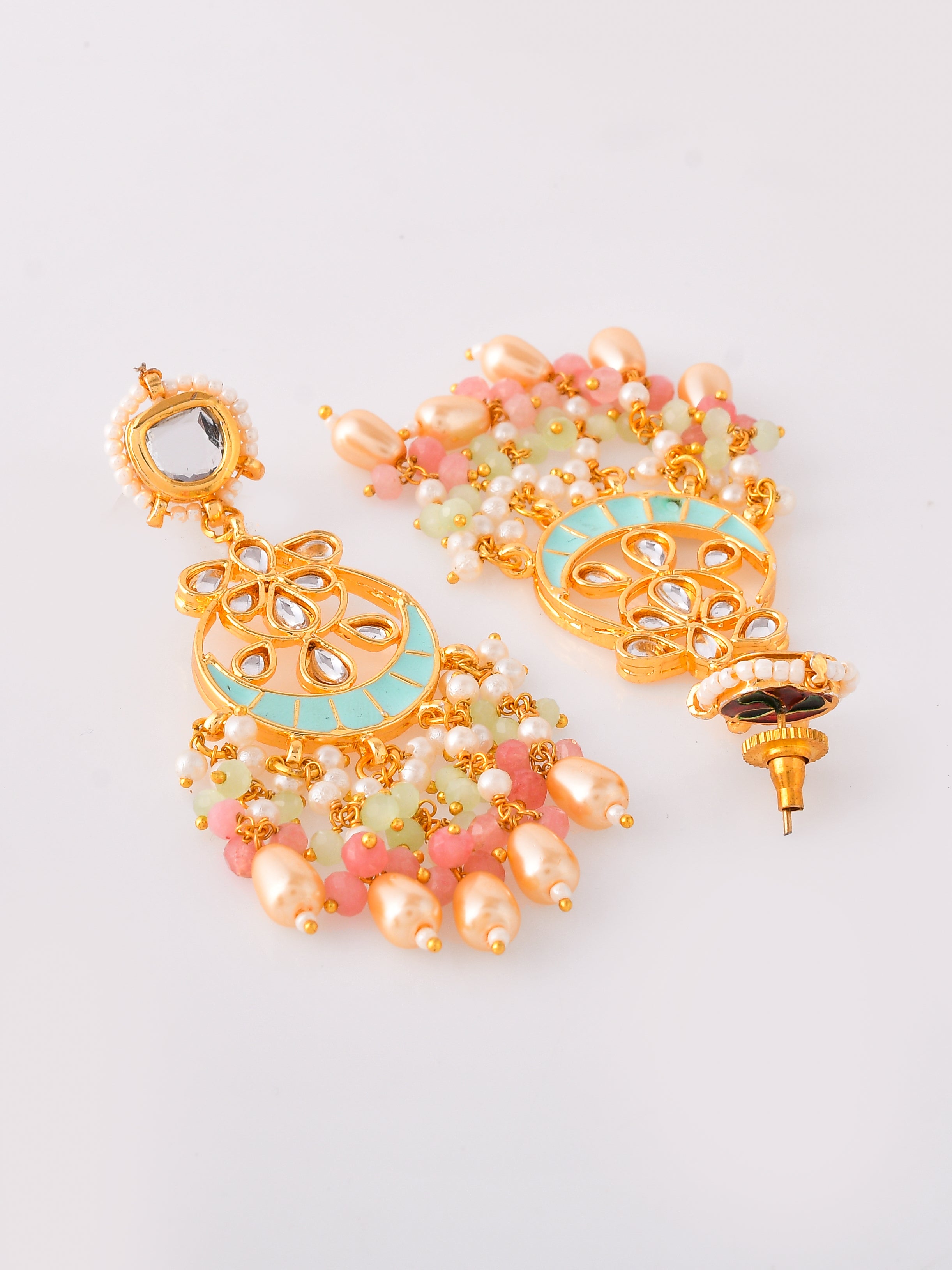 Classic Pearl Kundan Meenakari Perfection