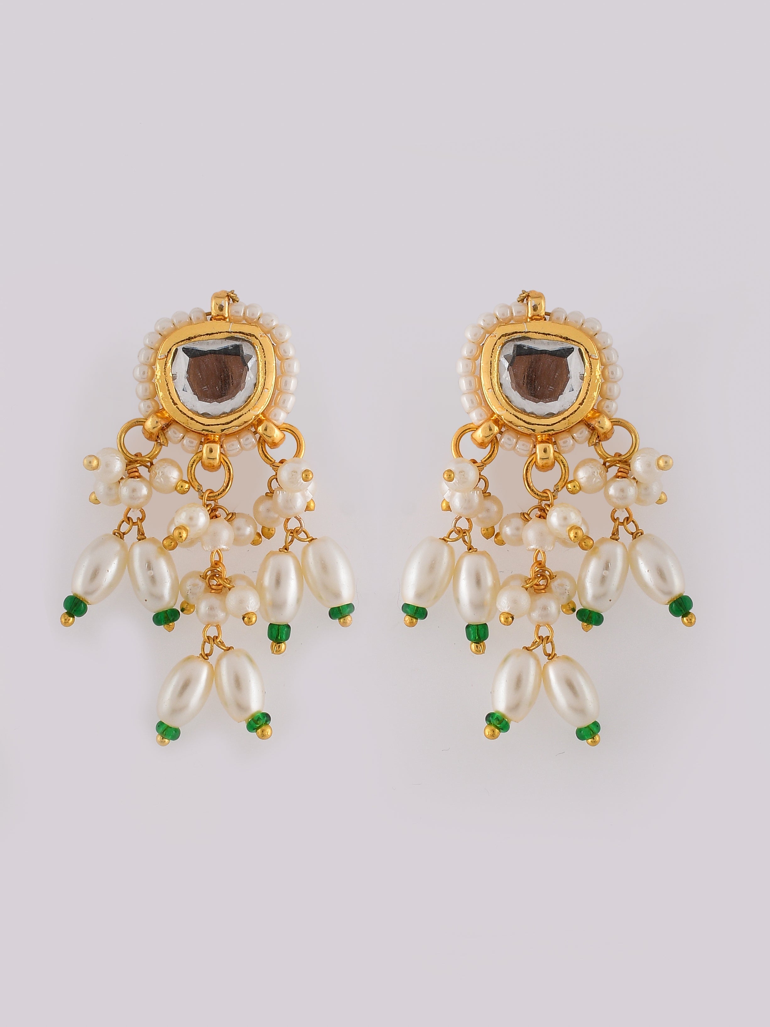 Celestial Beaded Meenakari Creation