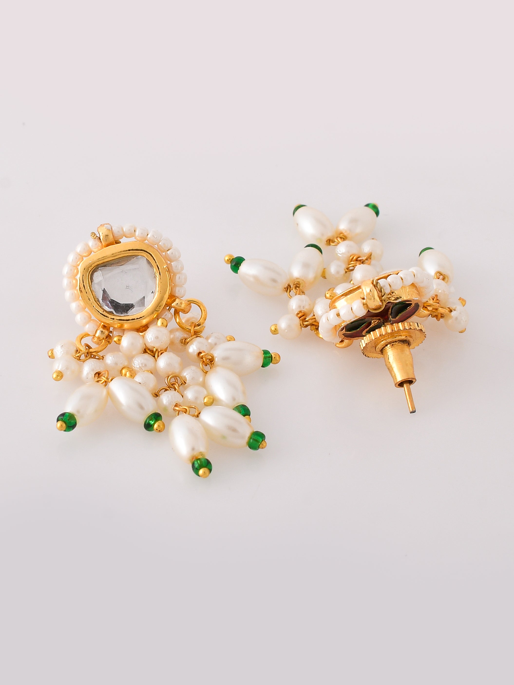 Celestial Beaded Meenakari Creation